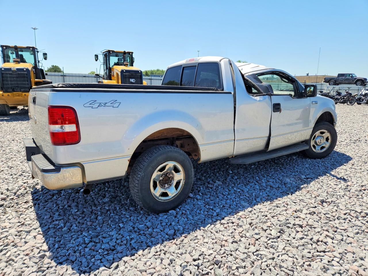 2005 Ford F-150 Silver vin: 1FTPX14565FA24409