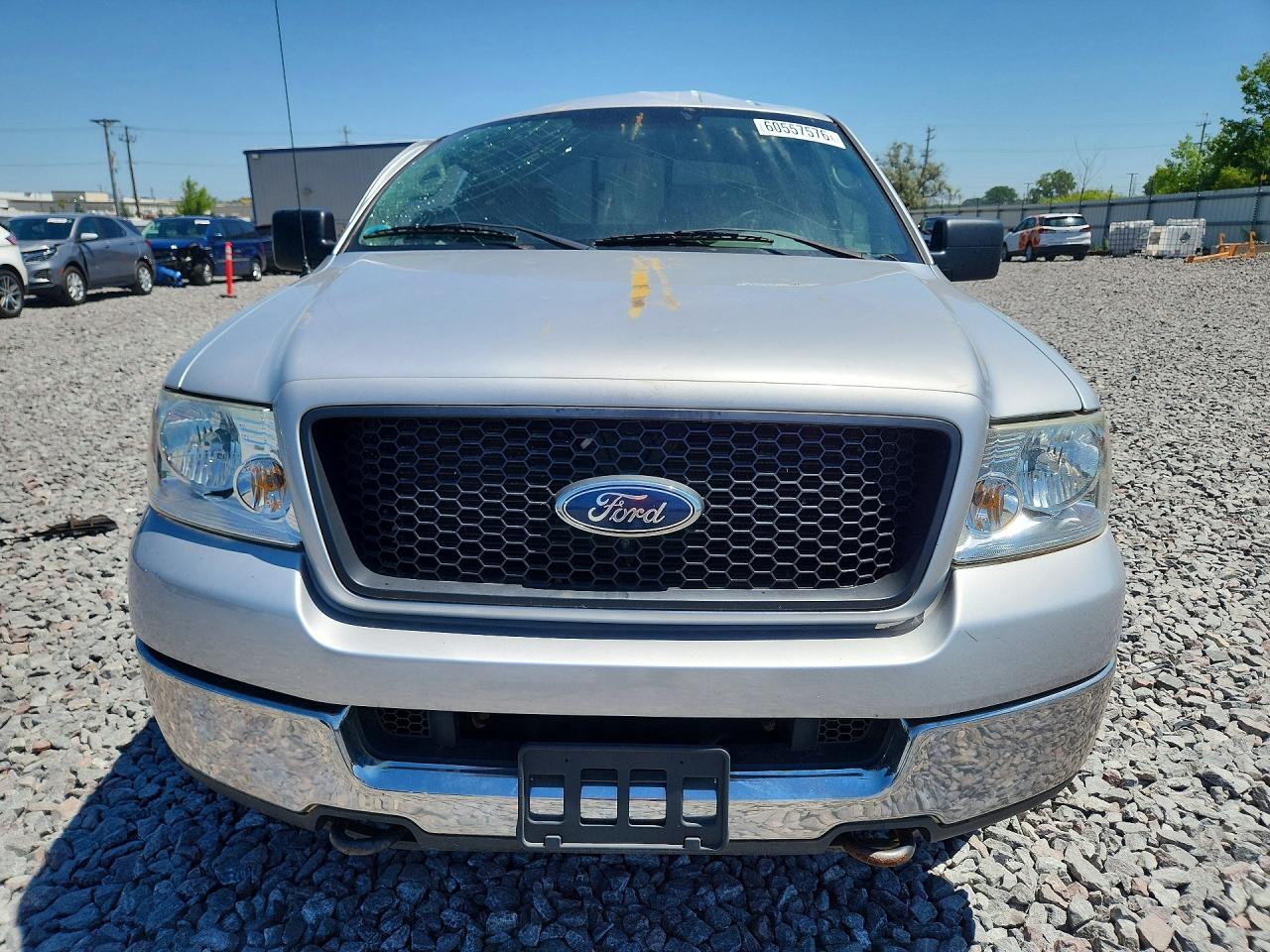 2005 Ford F-150 Silver vin: 1FTPX14565FA24409