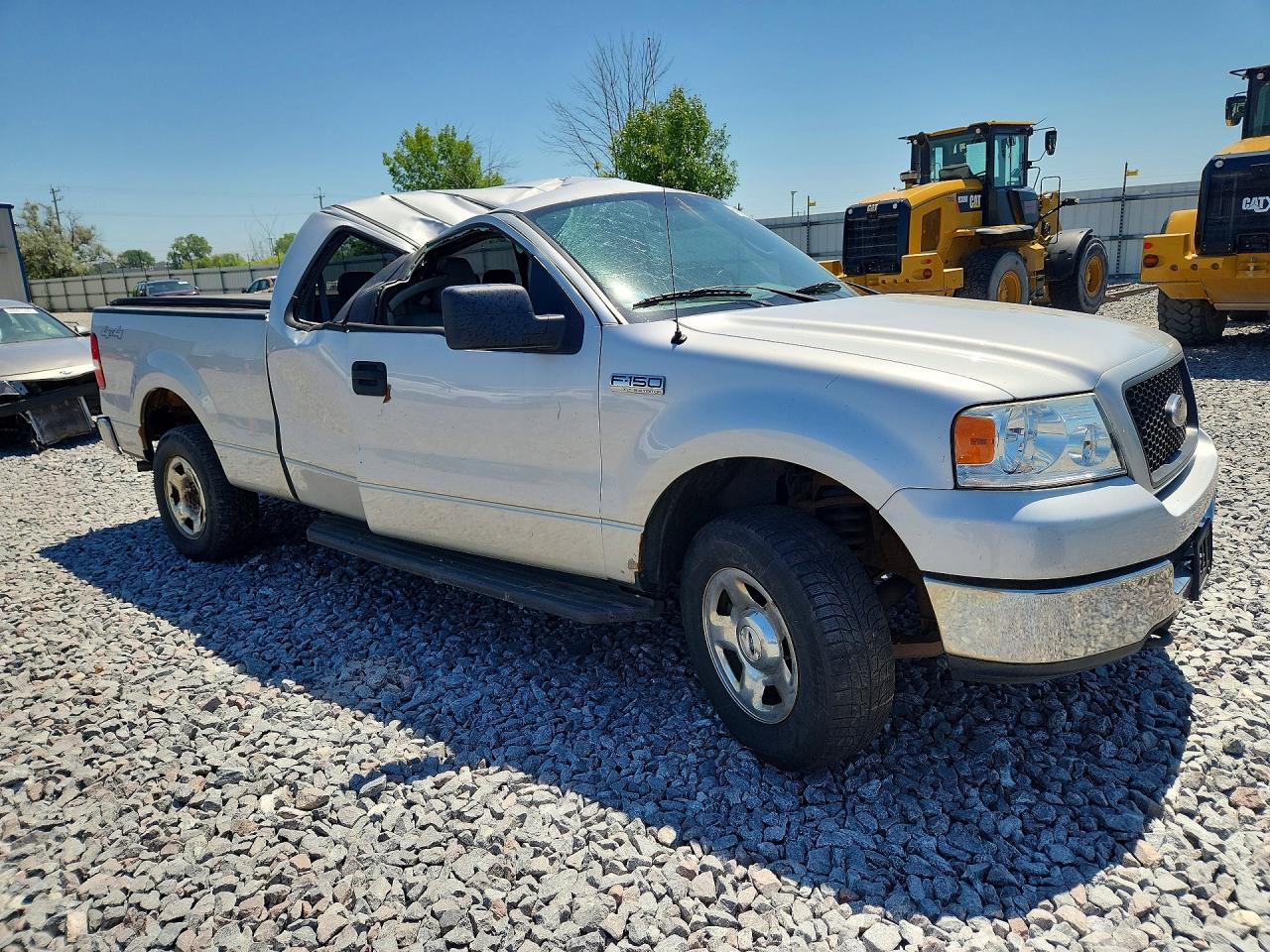 2005 Ford F-150 Silver vin: 1FTPX14565FA24409