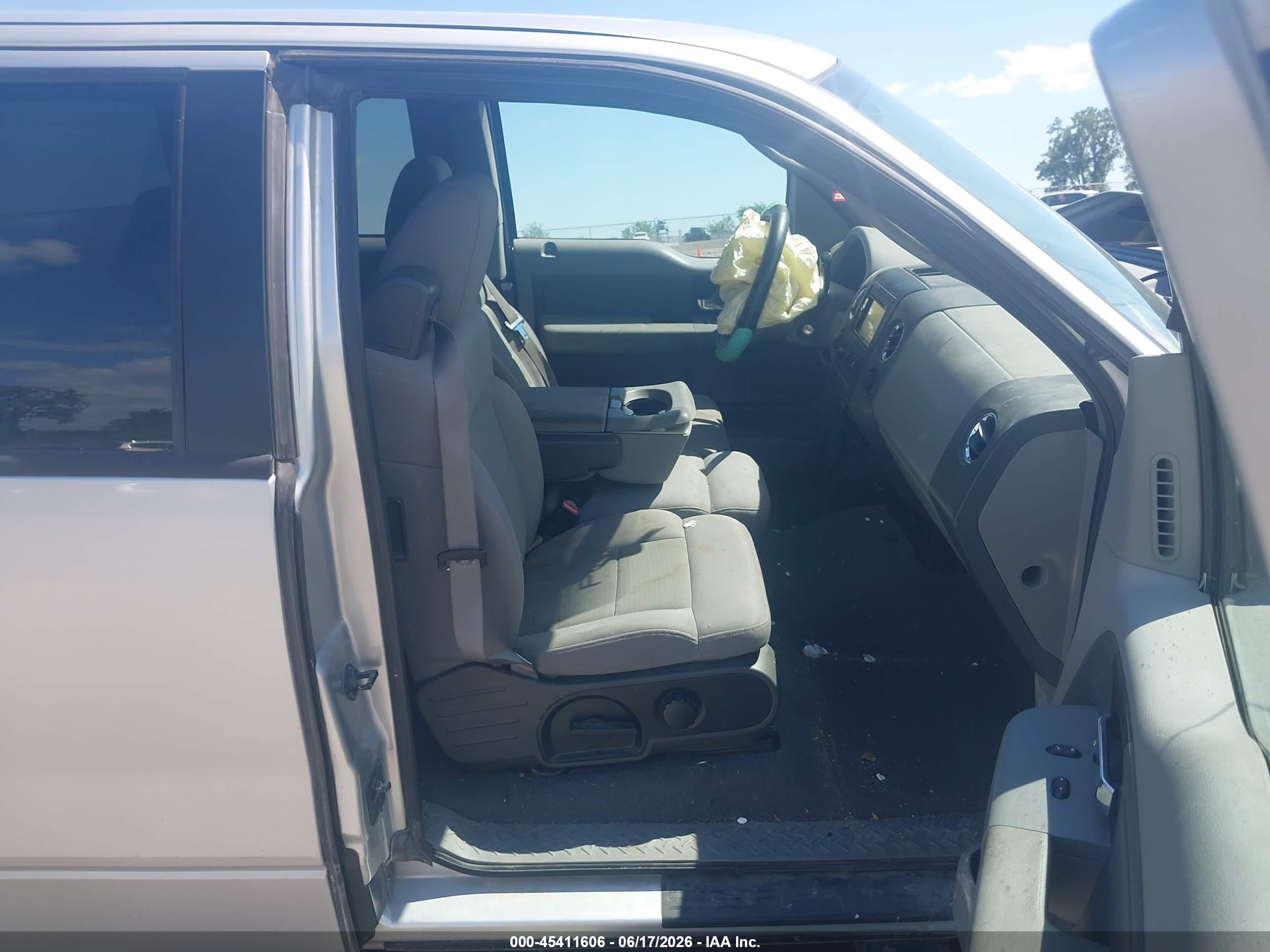 2005 Ford F-150 Fx4/lariat/xl/xlt Silver vin: 1FTPX14565FB59308