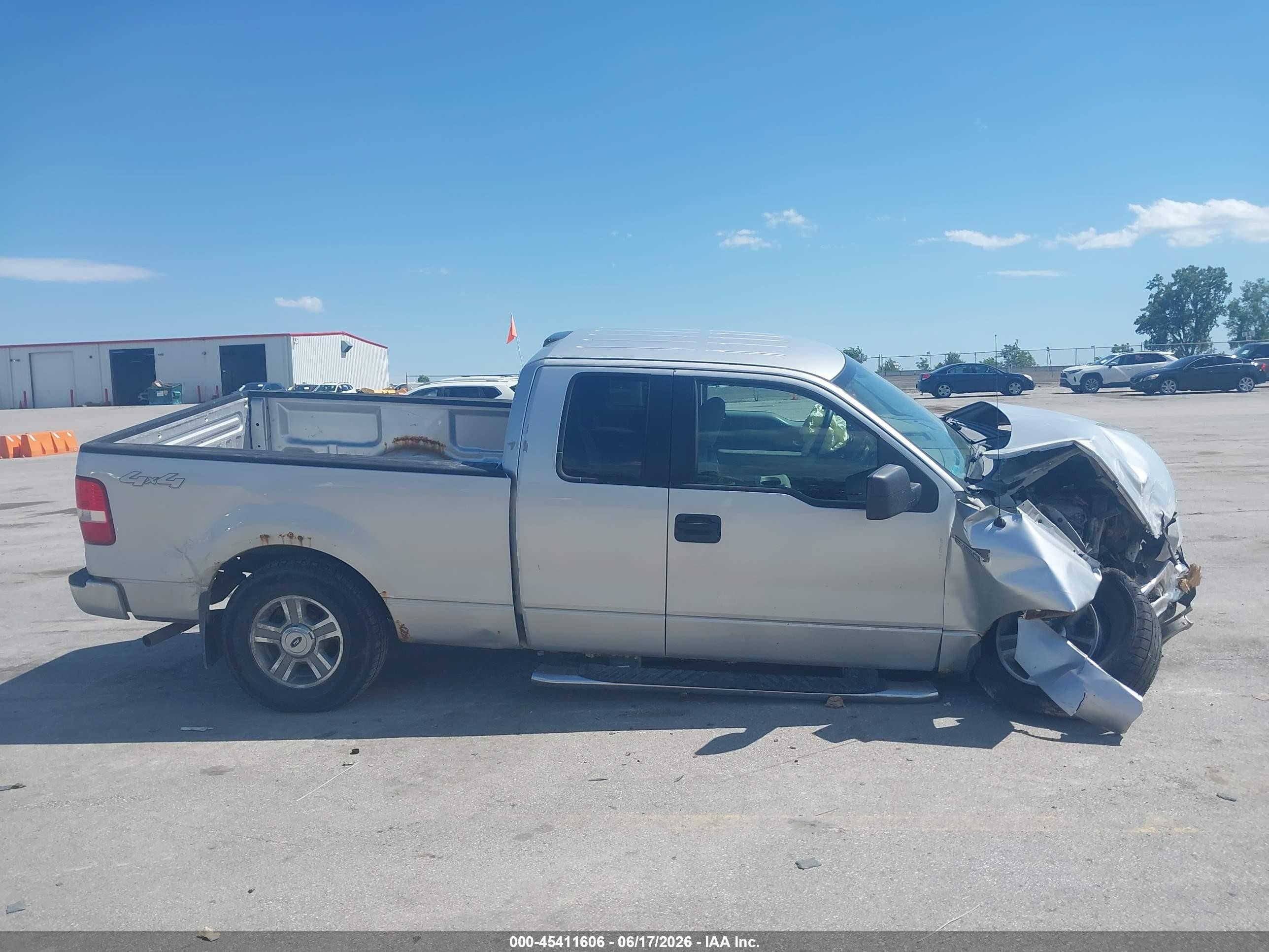 2005 Ford F-150 Fx4/lariat/xl/xlt Silver vin: 1FTPX14565FB59308
