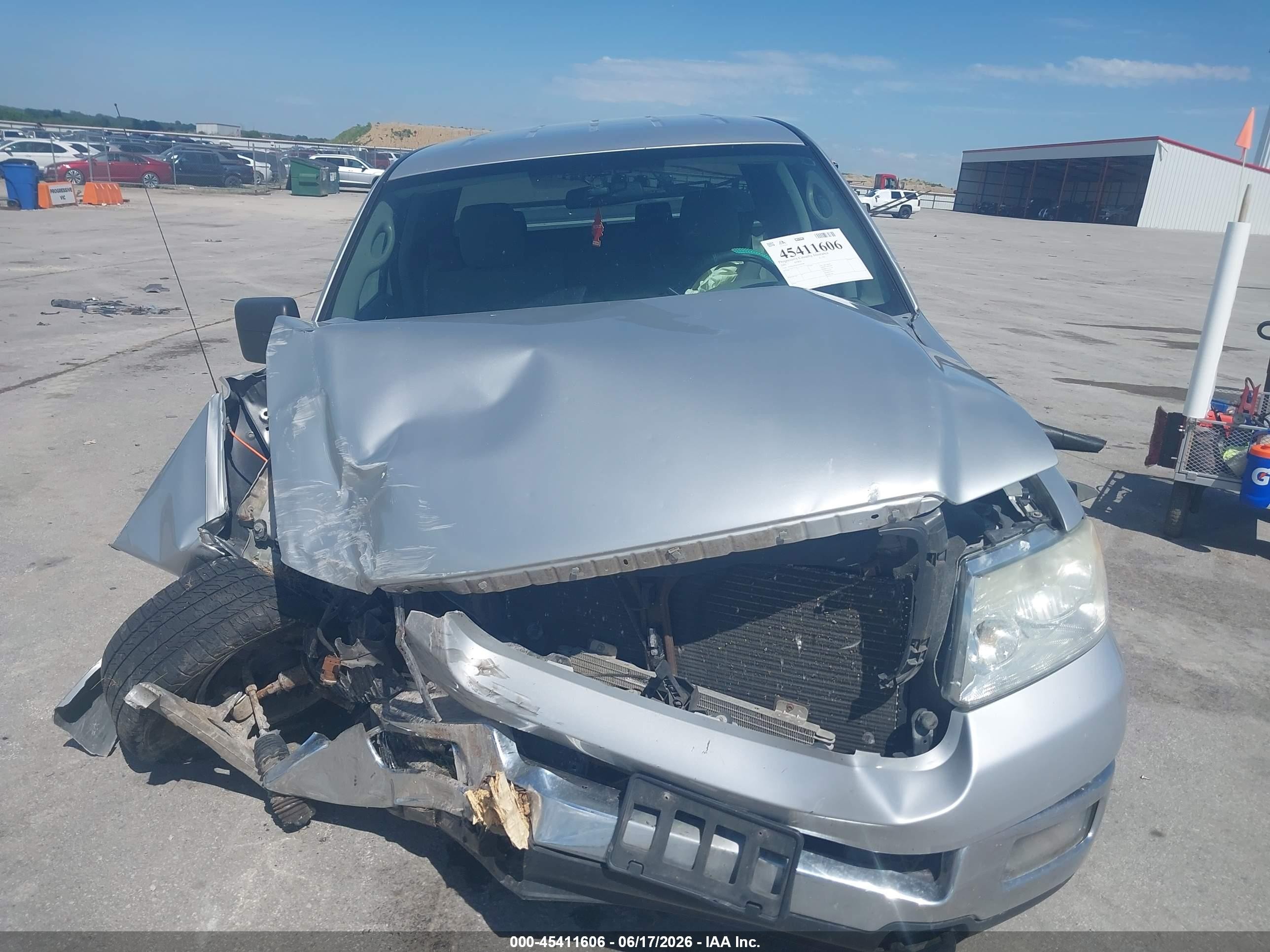 2005 Ford F-150 Fx4/lariat/xl/xlt Silver vin: 1FTPX14565FB59308