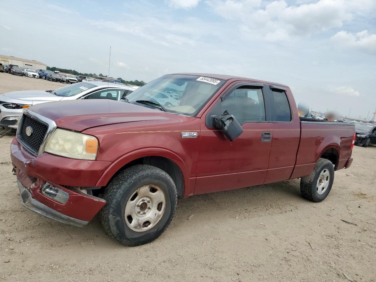 2005 Ford F150 Burgundy vin: 1FTPX14565NA13819