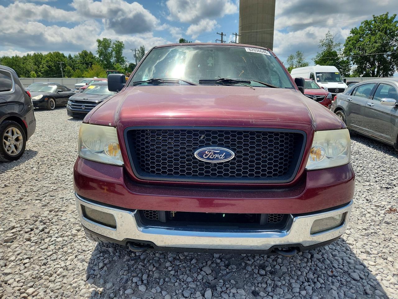 2005 Ford F150 Red vin: 1FTPX14565NA69212