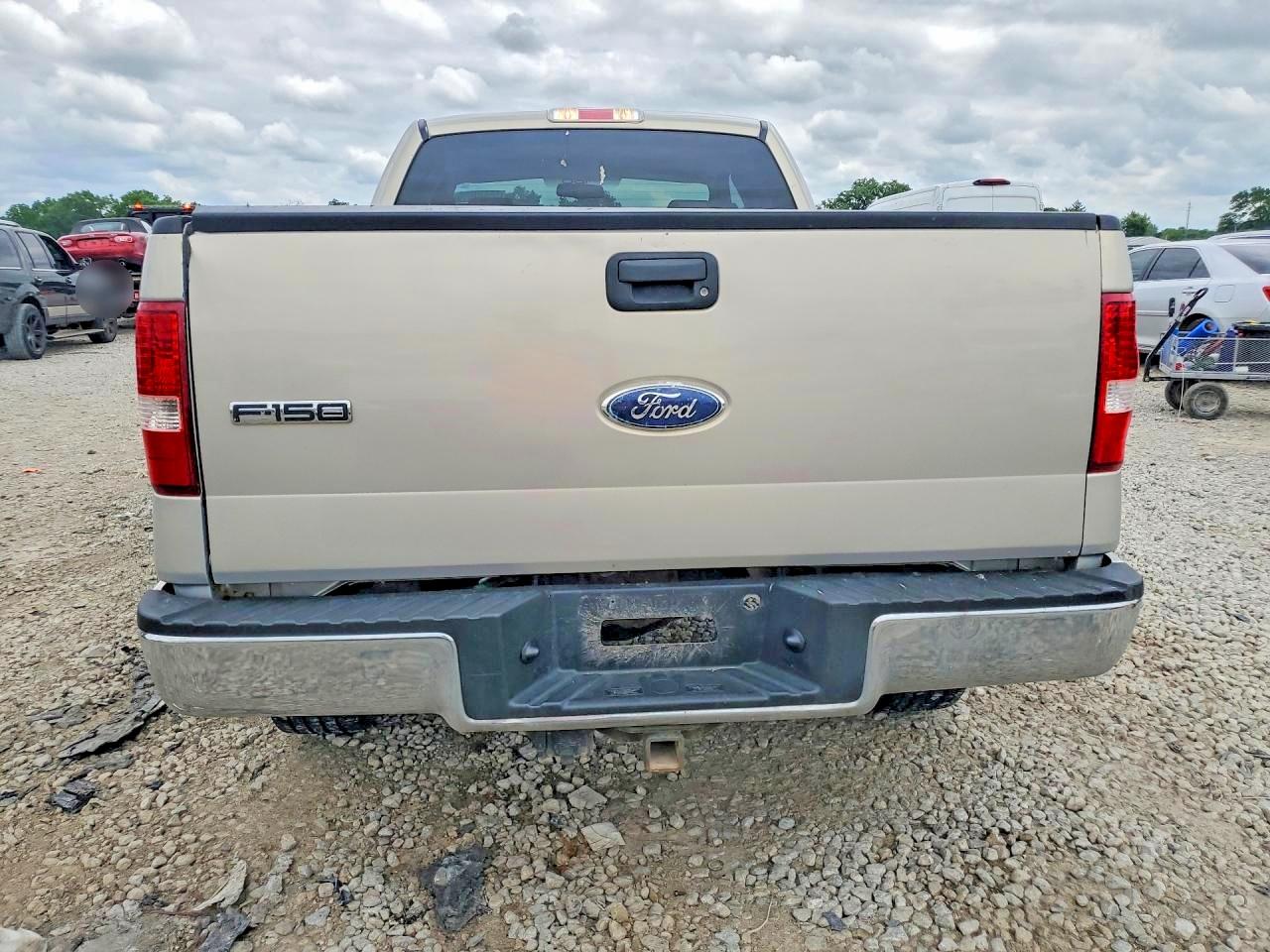 2006 Ford F150 Silver vin: 1FTPX14566FA17252