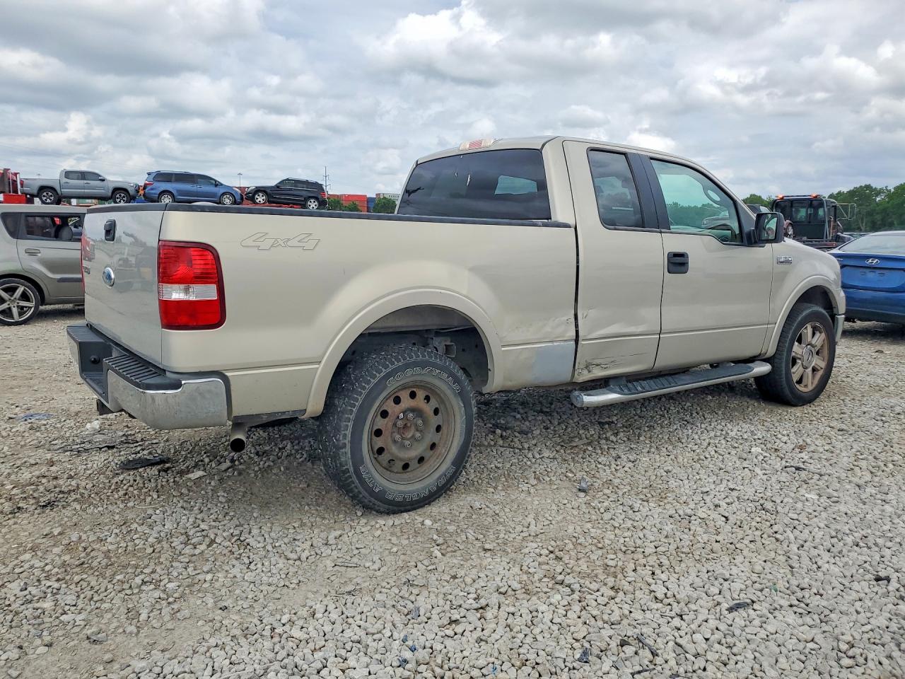 2006 Ford F150 Silver vin: 1FTPX14566FA17252