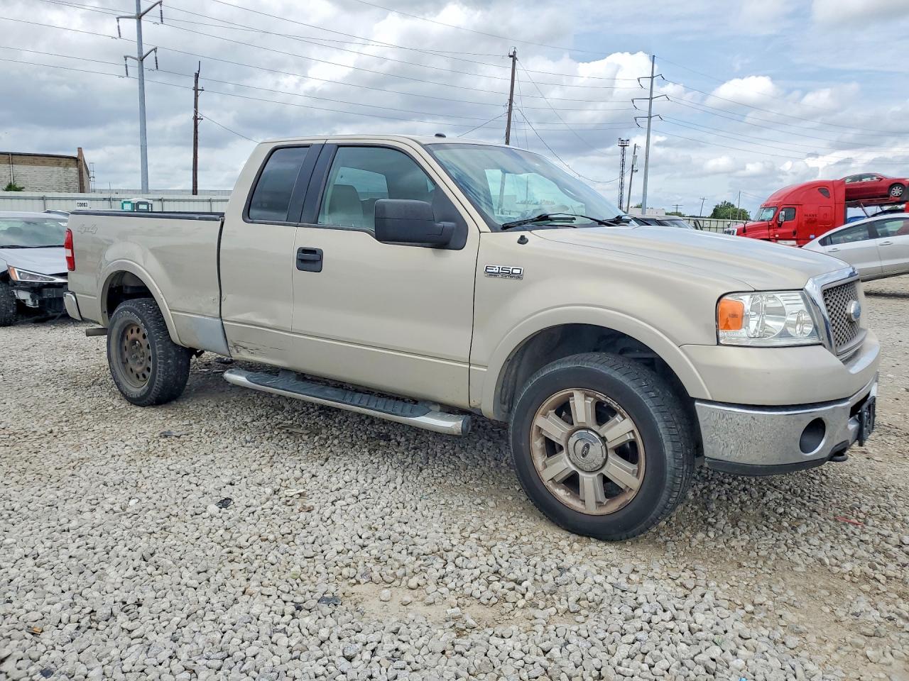 2006 Ford F150 Silver vin: 1FTPX14566FA17252