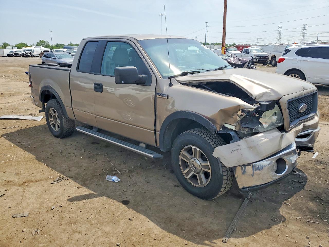 2006 Ford F150 Gold vin: 1FTPX14566FB12720