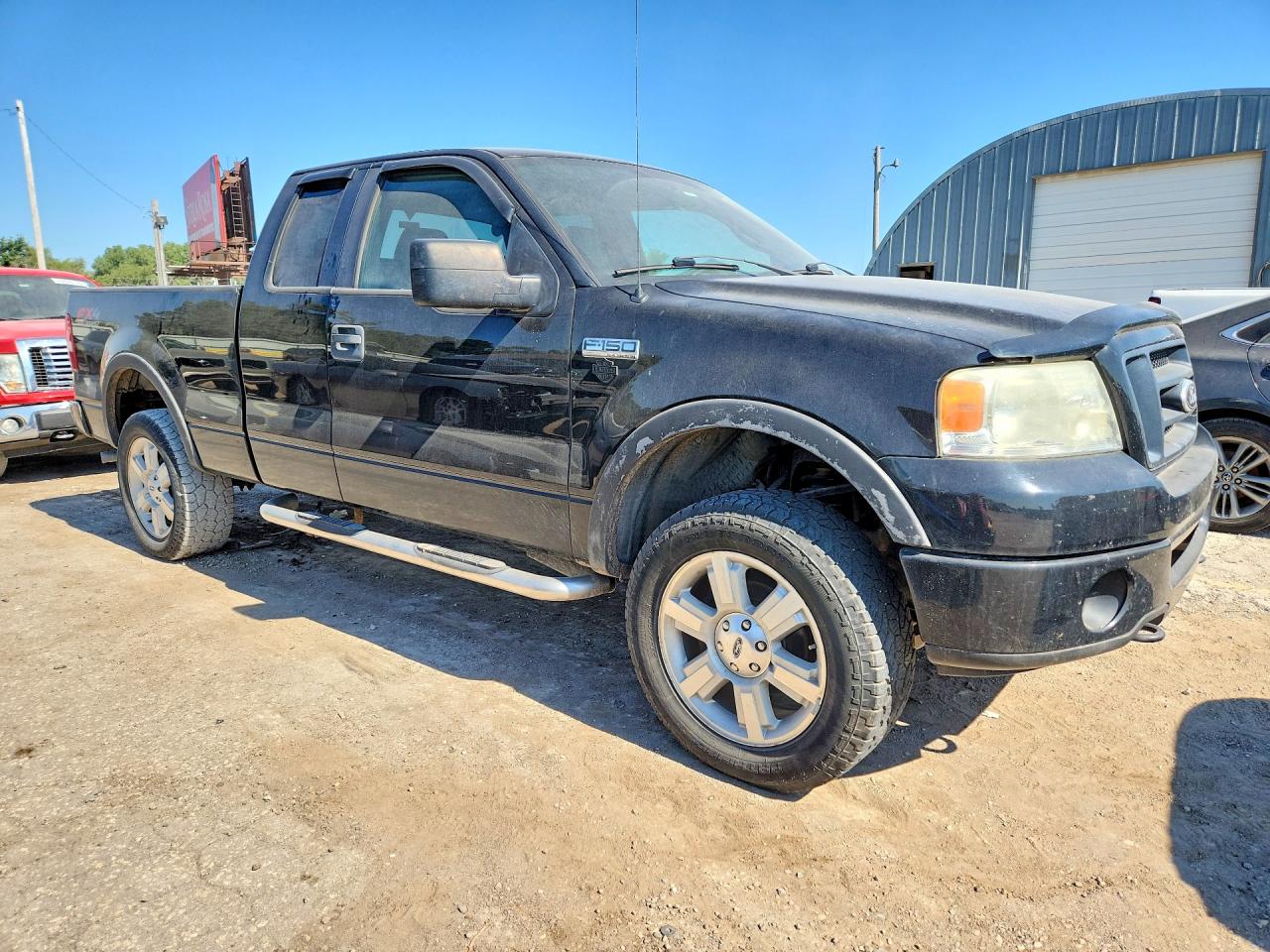2006 Ford F150 Black vin: 1FTPX14566KA81461