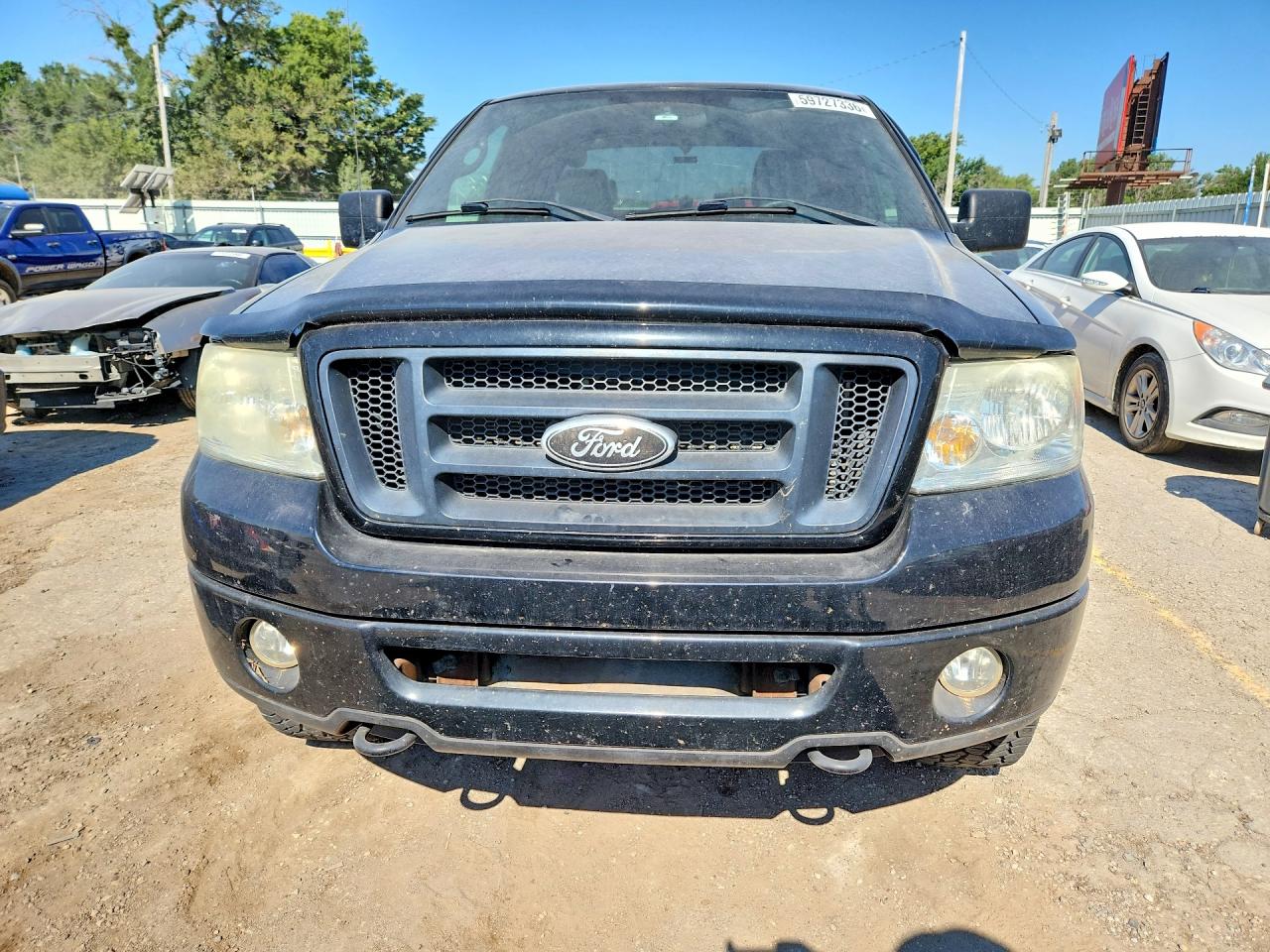 2006 Ford F150 Black vin: 1FTPX14566KA81461