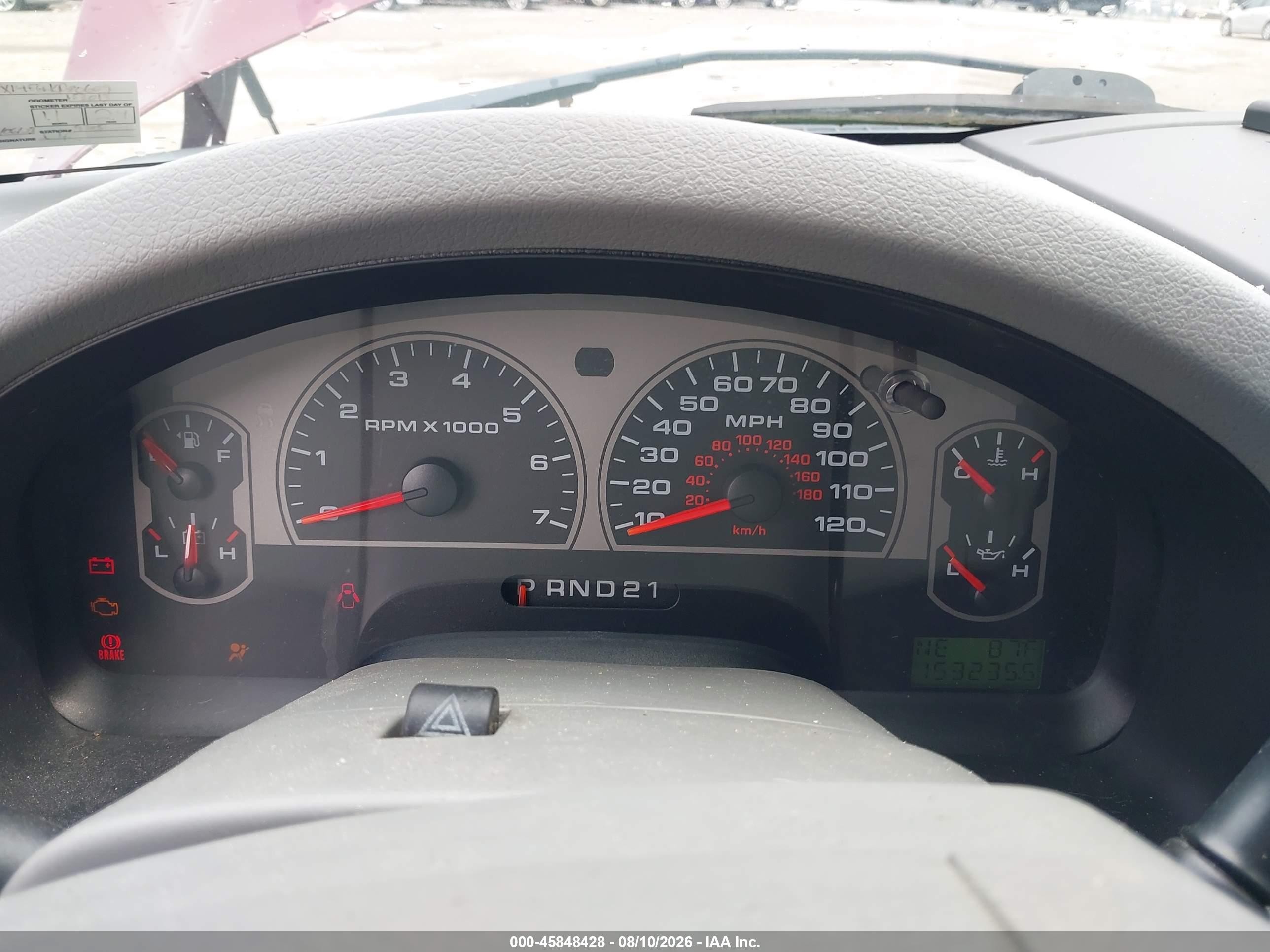 2006 Ford F-150 Fx4/lariat/xl/xlt Burgundy vin: 1FTPX14566KD80609