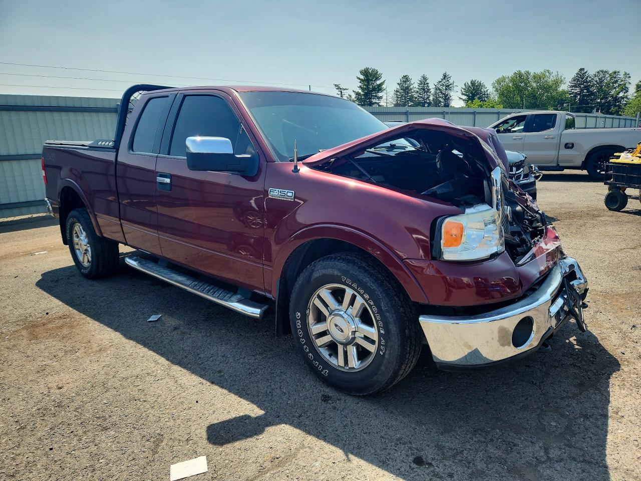 2006 Ford F150 Red vin: 1FTPX14566NA06791
