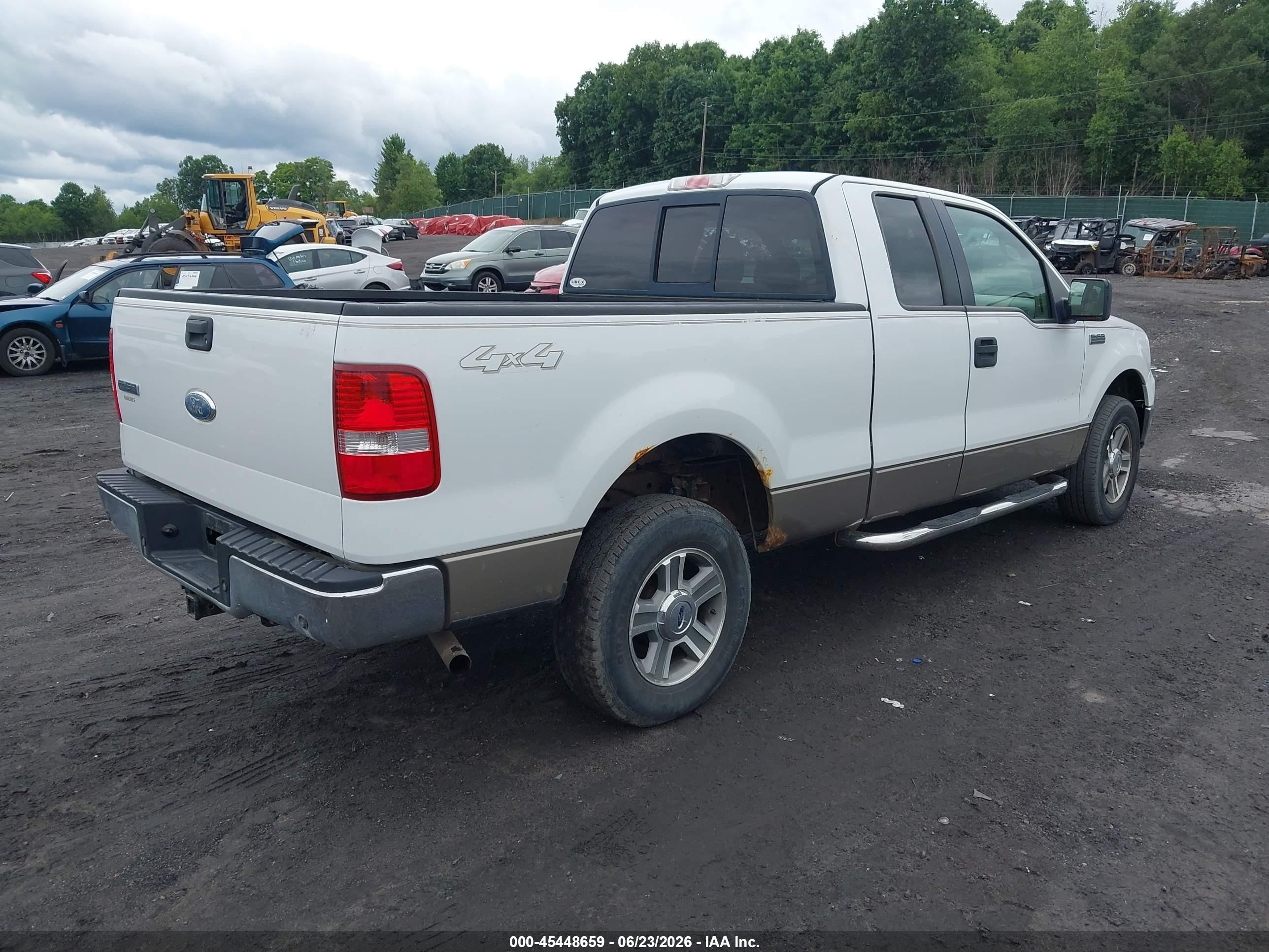 2006 Ford F-150 Fx4/lariat/xl/xlt White vin: 1FTPX14566NB19902