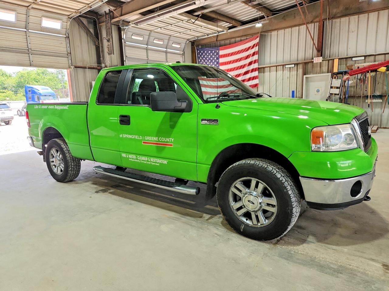 2006 Ford F150 Green vin: 1FTPX14566NB83356