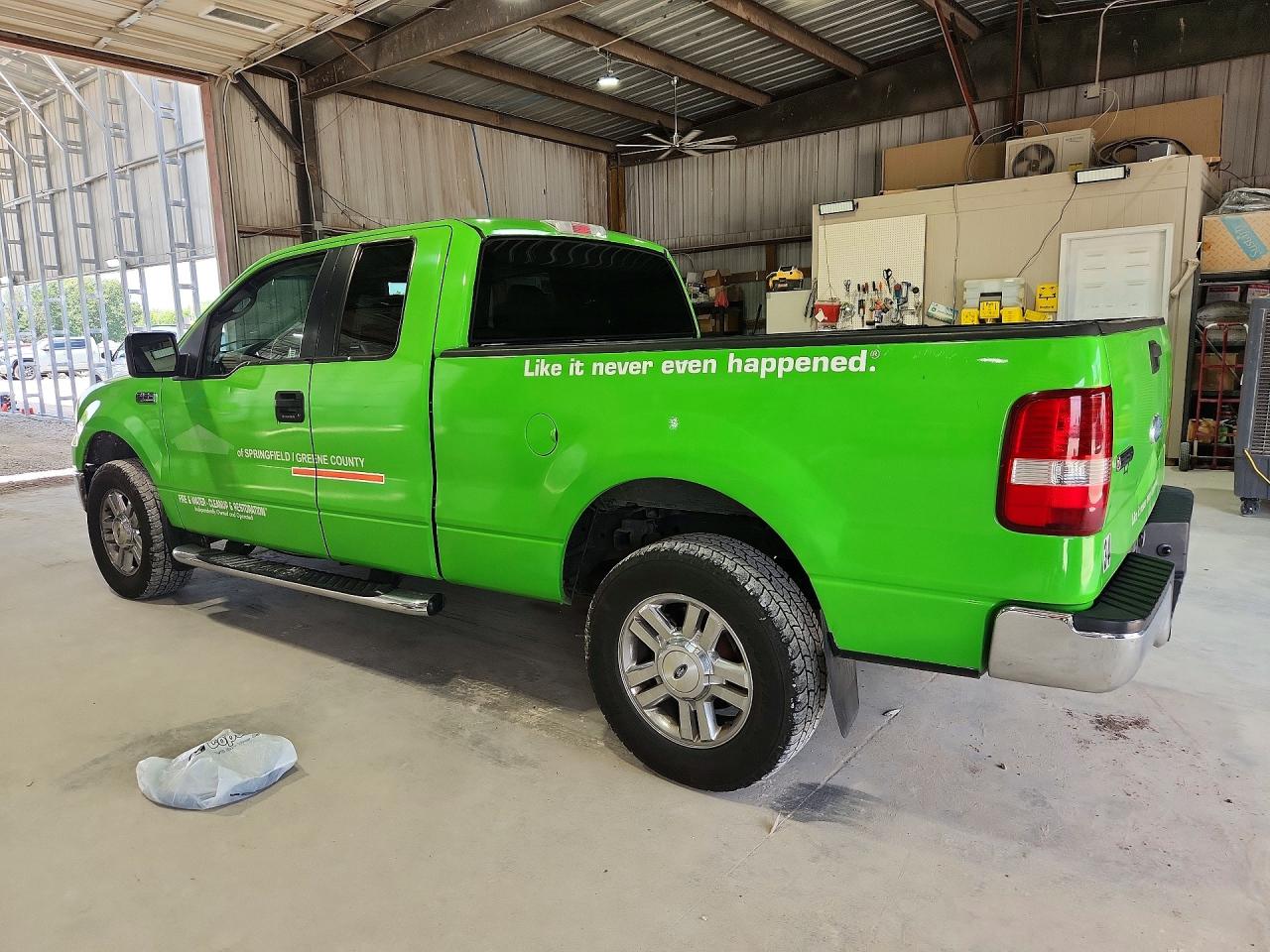 2006 Ford F150 Green vin: 1FTPX14566NB83356