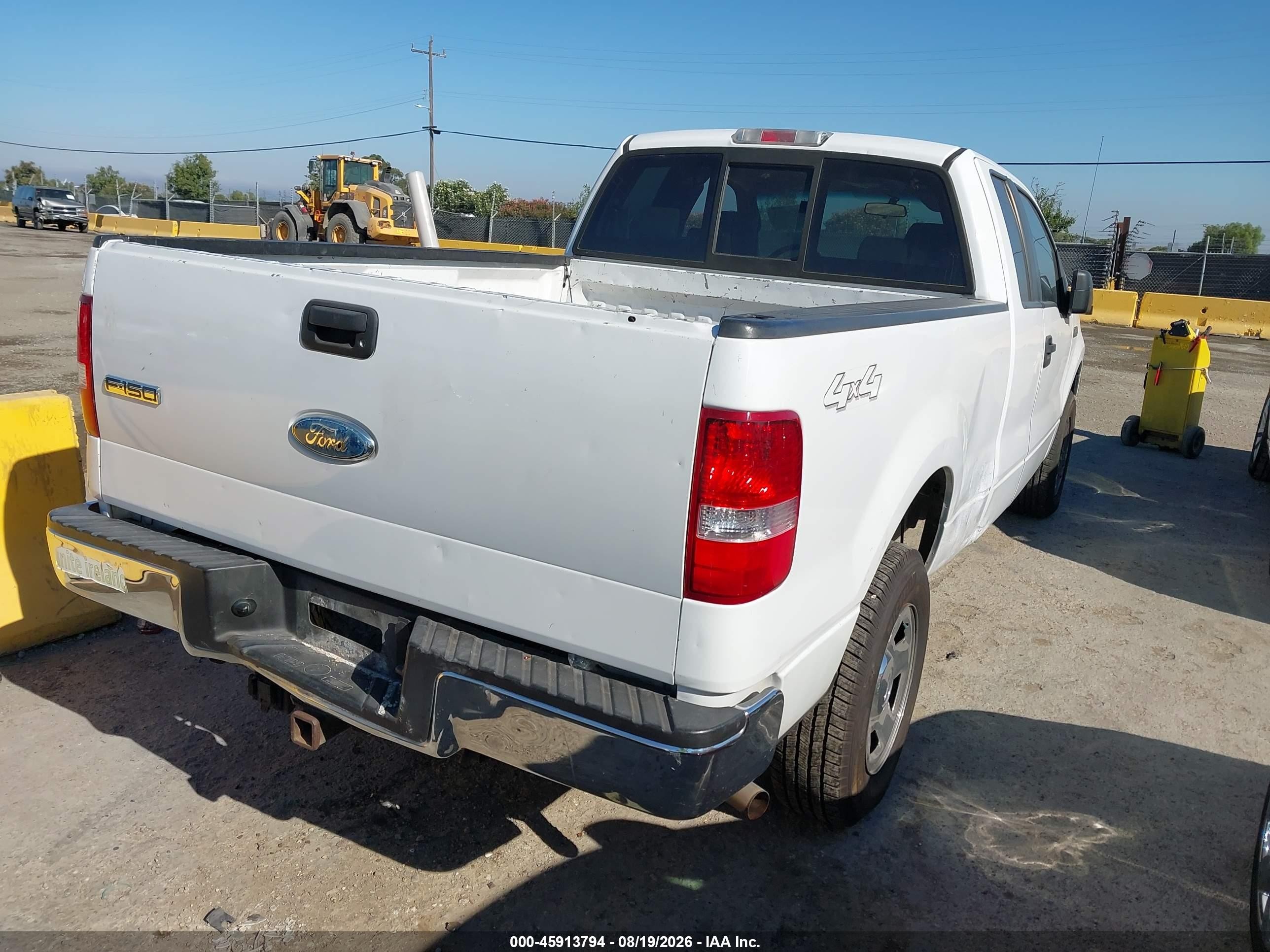 2007 Ford F-150 Fx4/lariat/xl/xlt Белый vin: 1FTPX14567FA11355