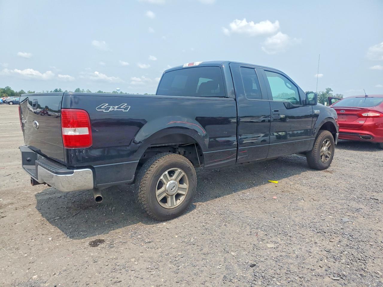 2008 Ford F150 Black vin: 1FTPX14568FA43417