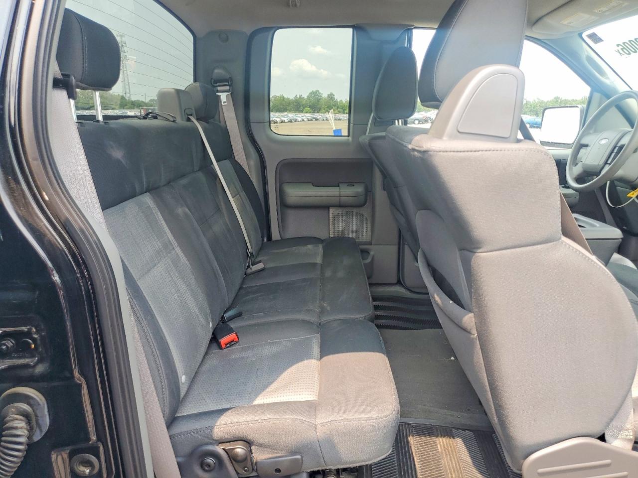 2008 Ford F150 Black vin: 1FTPX14568FA43417