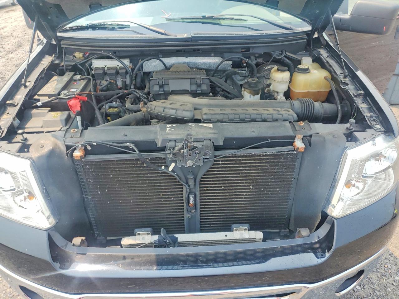 2008 Ford F150 Black vin: 1FTPX14568FA43417