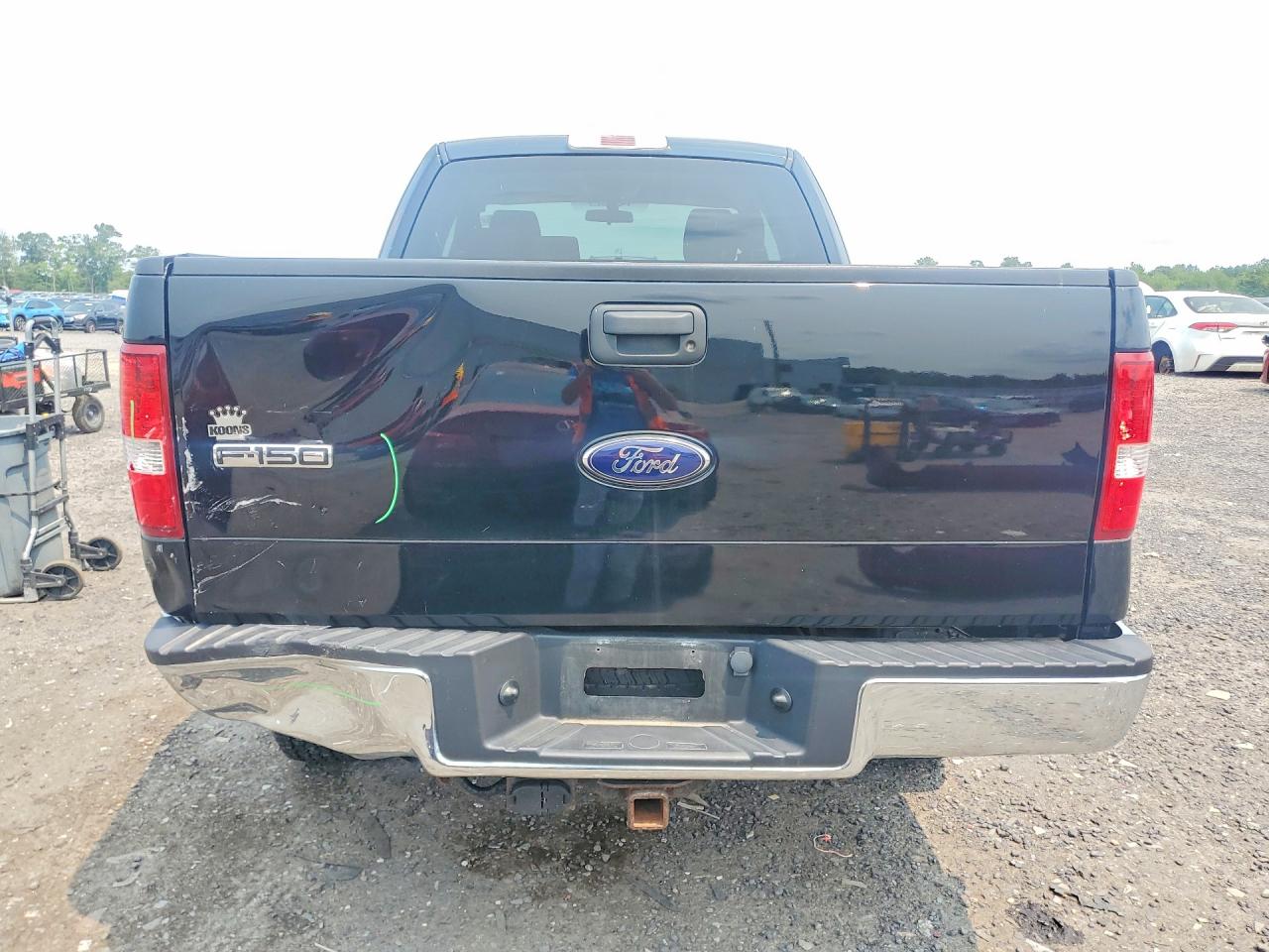 2008 Ford F150 Black vin: 1FTPX14568FA43417