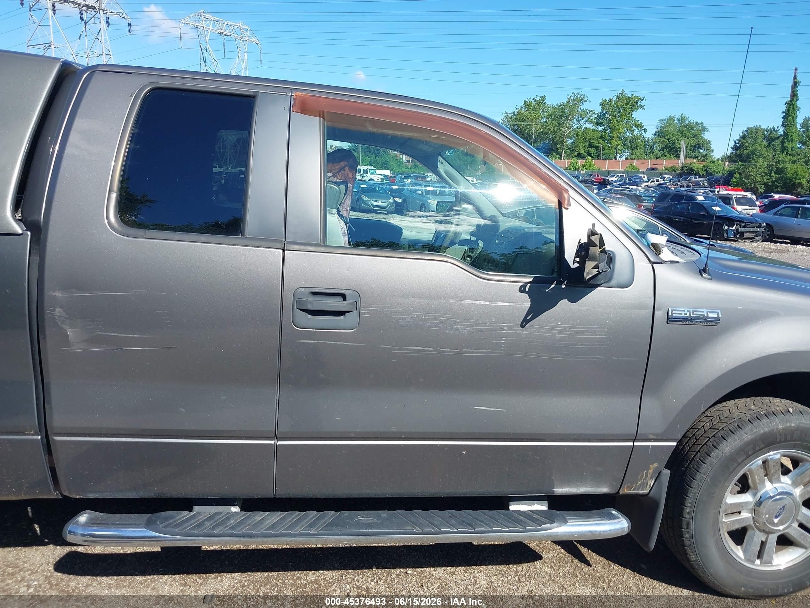 2008 Ford F-150 Fx4/lariat/xl/xlt Gray vin: 1FTPX14568FA89653