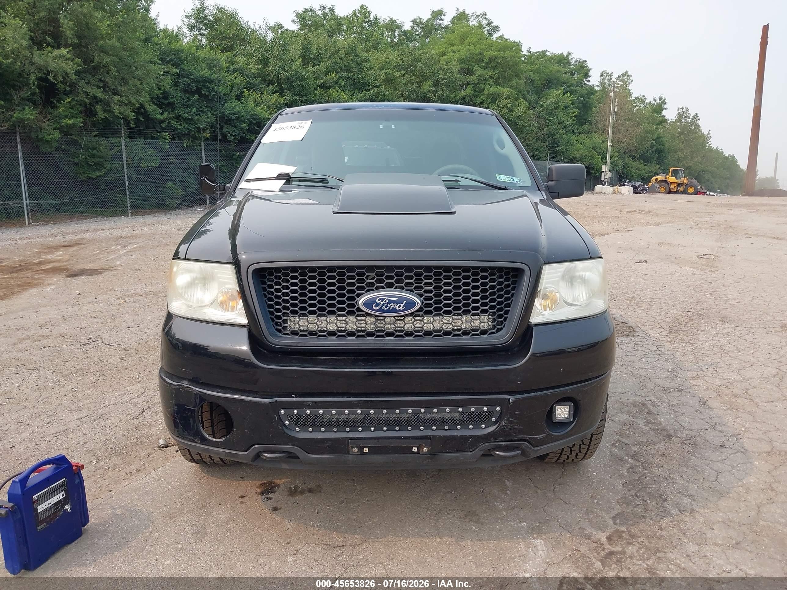 2004 Ford F-150 Fx4/lariat/xl/xlt Black vin: 1FTPX14574FA24367
