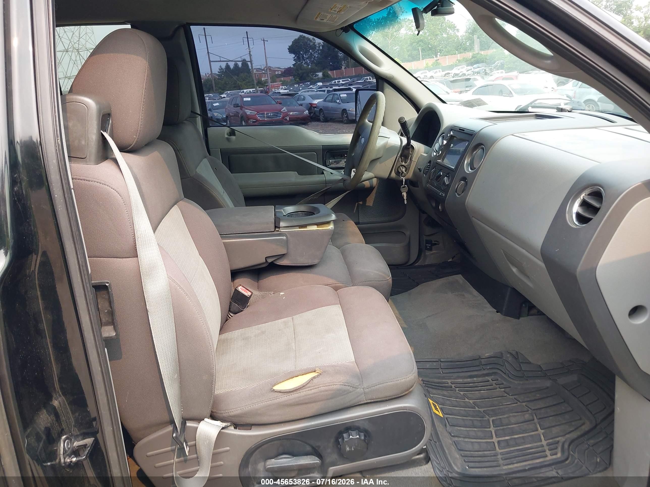 2004 Ford F-150 Fx4/lariat/xl/xlt Black vin: 1FTPX14574FA24367