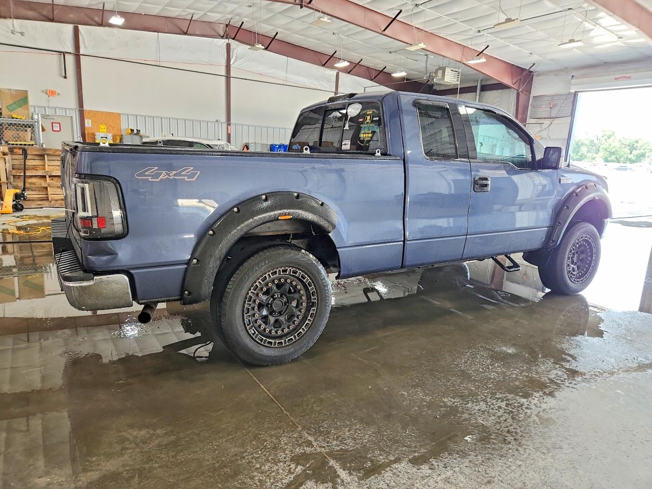 2004 Ford F150 Blue vin: 1FTPX14574NA34628
