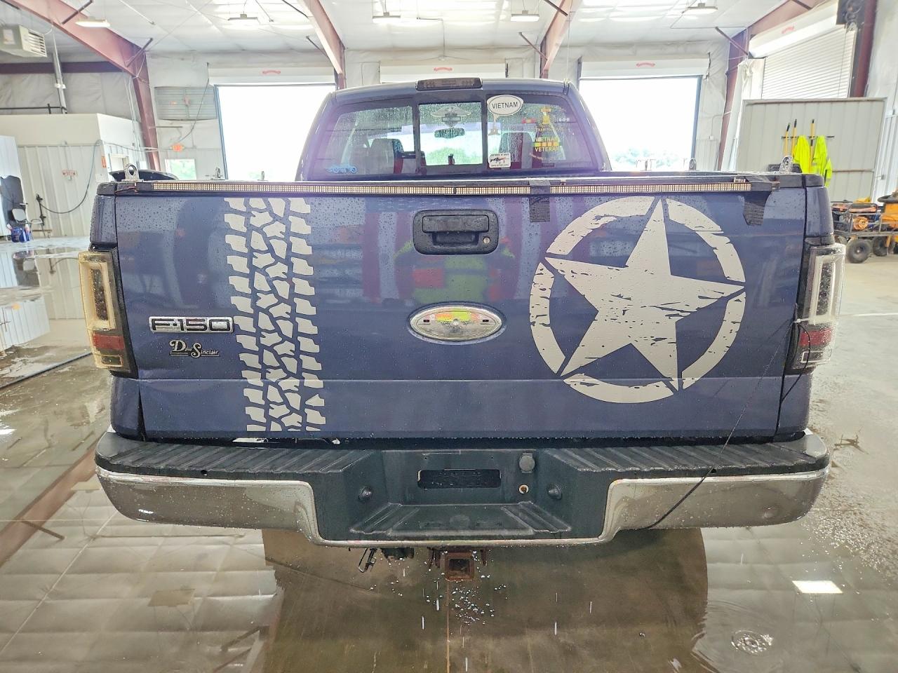 2004 Ford F150 Blue vin: 1FTPX14574NA34628