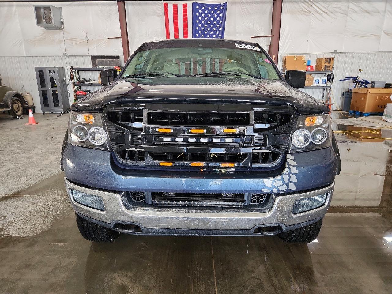 2004 Ford F150 Blue vin: 1FTPX14574NA34628