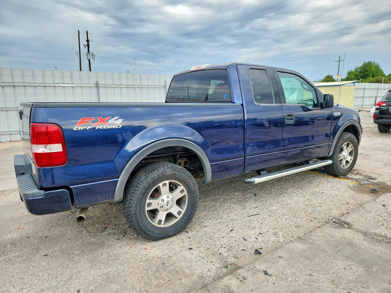 2004 Ford F150 Blue vin: 1FTPX14574NA71548