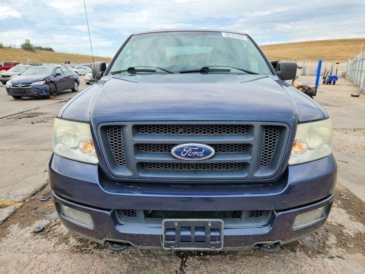 2004 Ford F150 Blue vin: 1FTPX14574NA71548