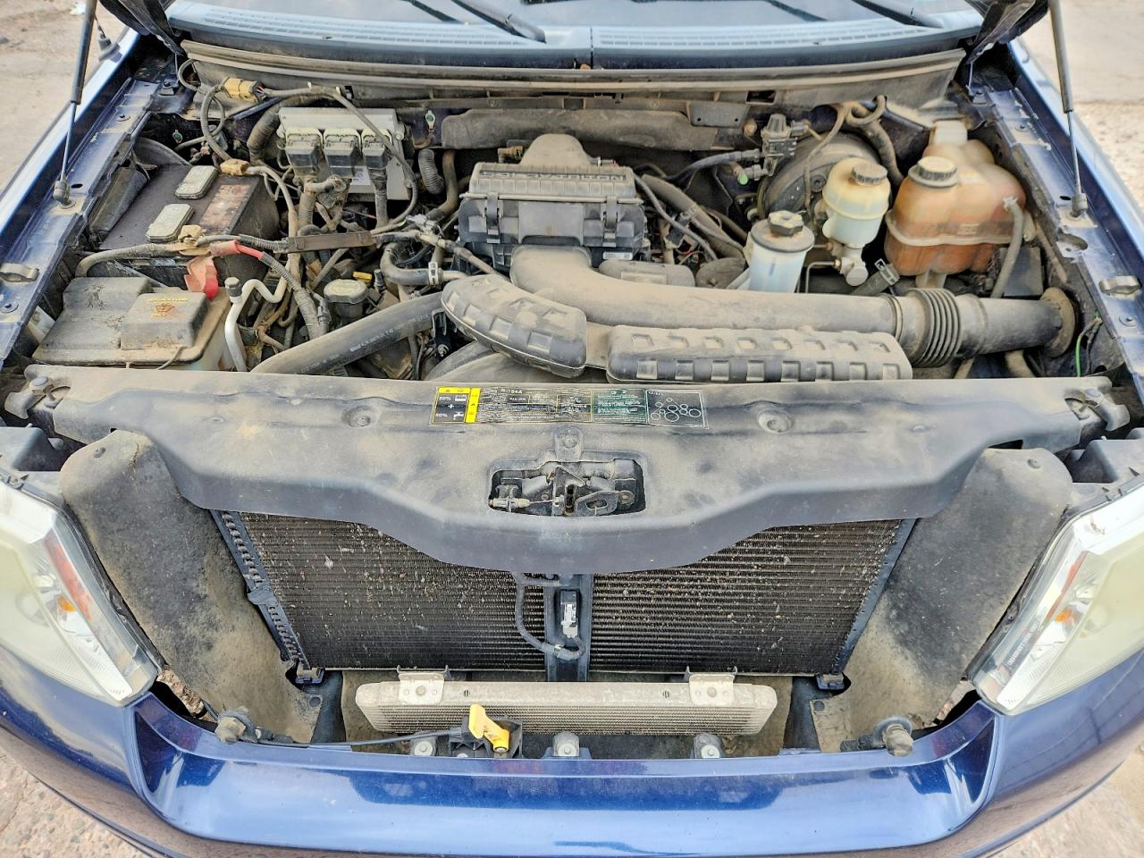 2004 Ford F150 Blue vin: 1FTPX14574NA71548