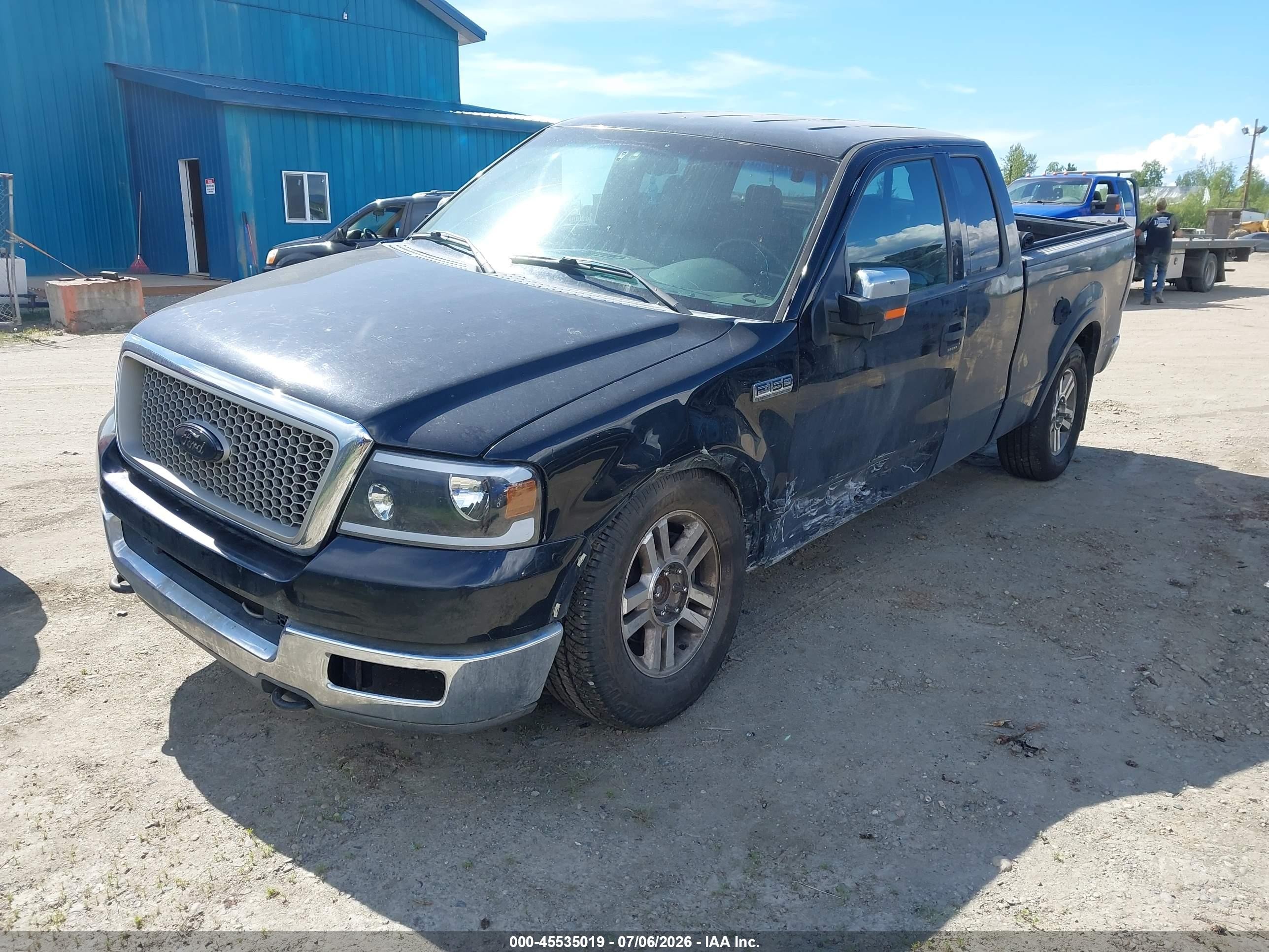 2004 Ford F-150 Fx4/lariat/xl/xlt Black vin: 1FTPX14574NB85713