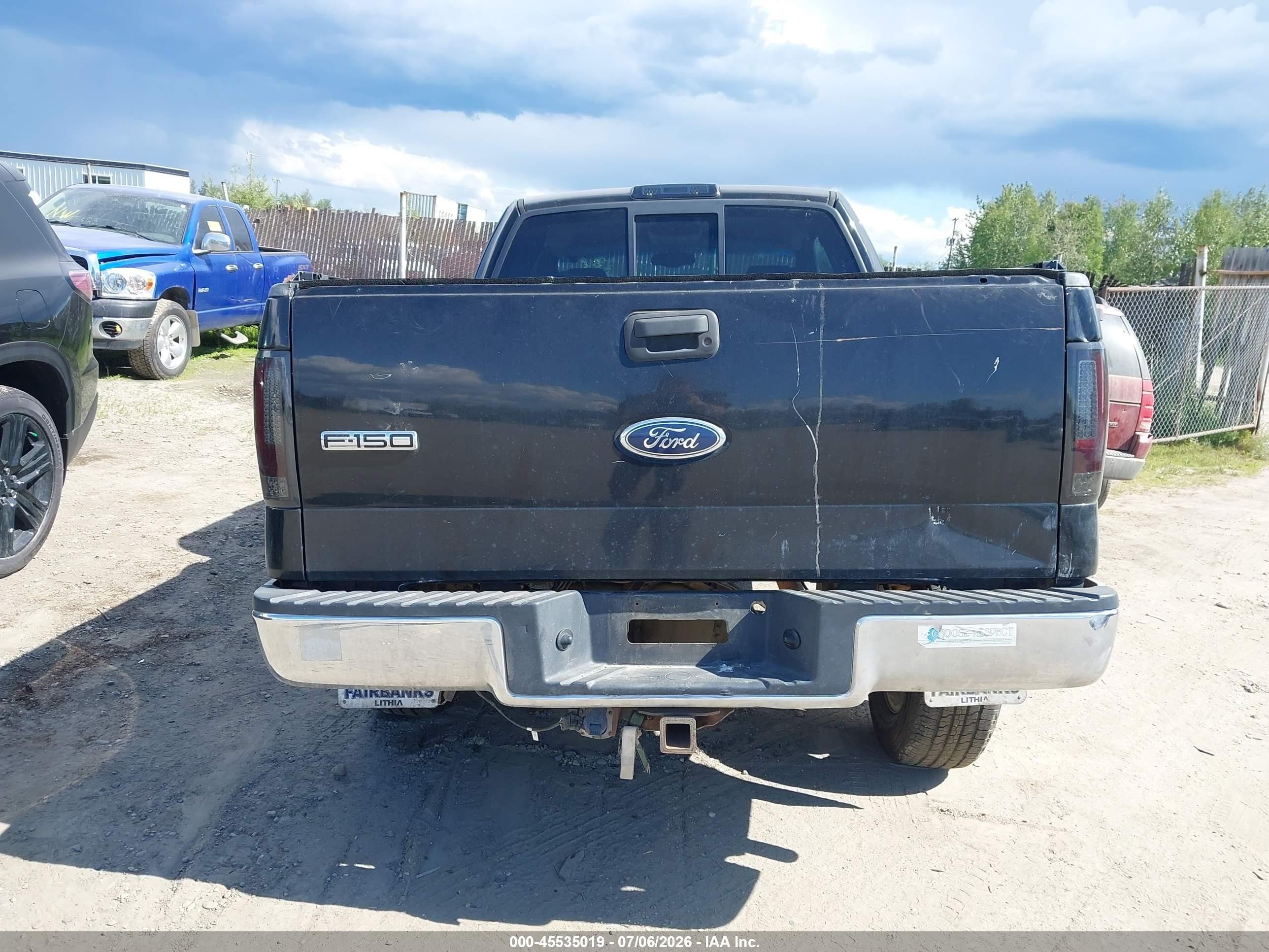 2004 Ford F-150 Fx4/lariat/xl/xlt Black vin: 1FTPX14574NB85713