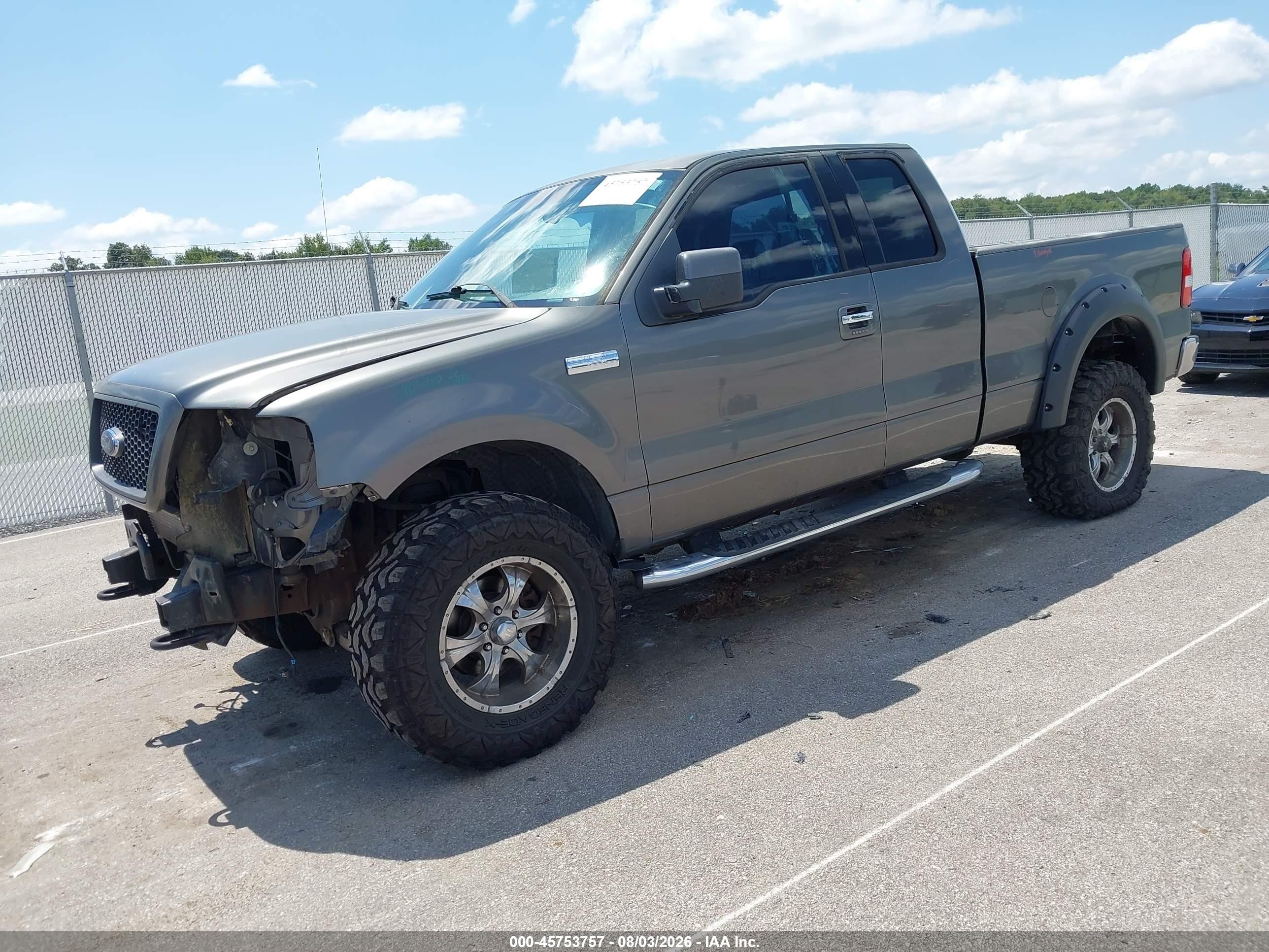 2004 Ford F-150 Fx4/lariat/xl/xlt Серый vin: 1FTPX14574NC24915