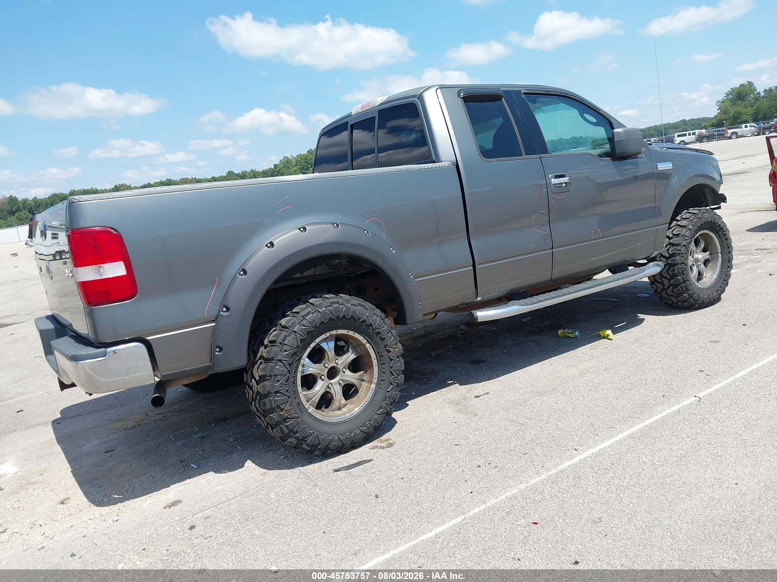 2004 Ford F-150 Fx4/lariat/xl/xlt Серый vin: 1FTPX14574NC24915