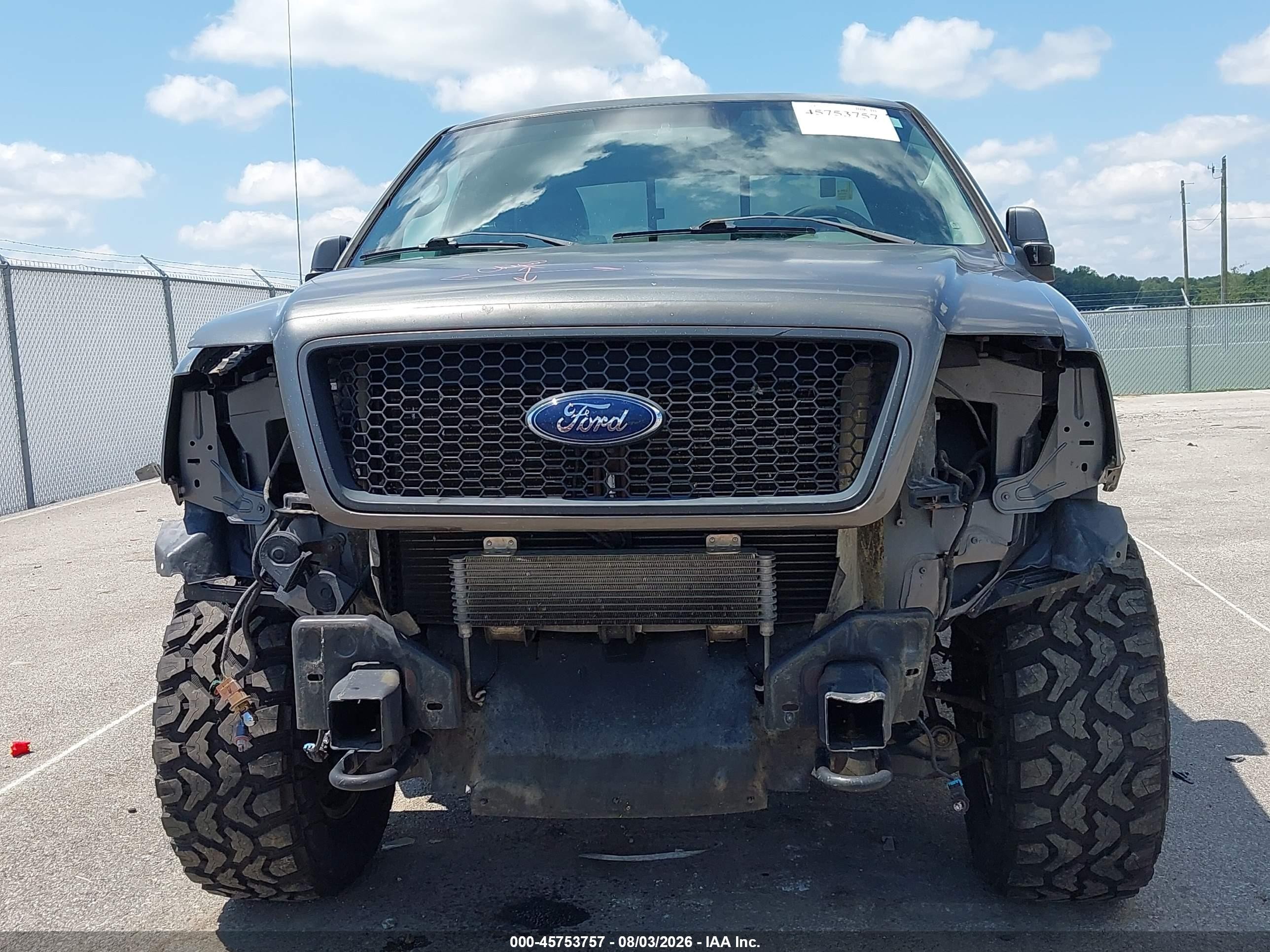 2004 Ford F-150 Fx4/lariat/xl/xlt Серый vin: 1FTPX14574NC24915