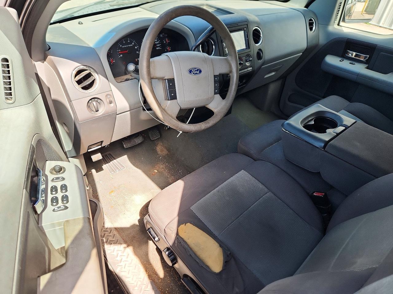 2005 Ford F150 Black vin: 1FTPX14575FA90306