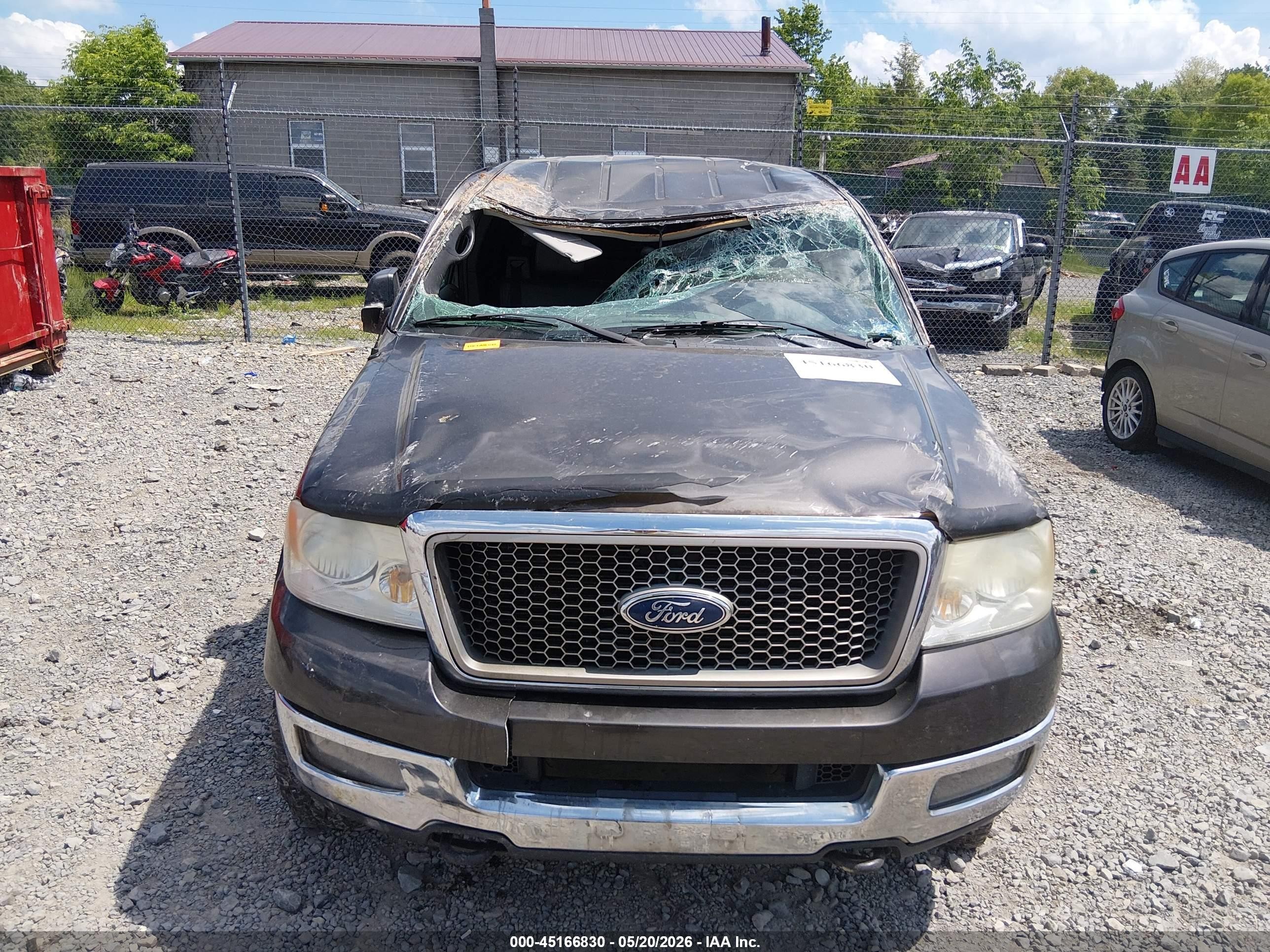 2005 Ford F-150 Fx4/lariat/xl/xlt Black vin: 1FTPX14575FB06777