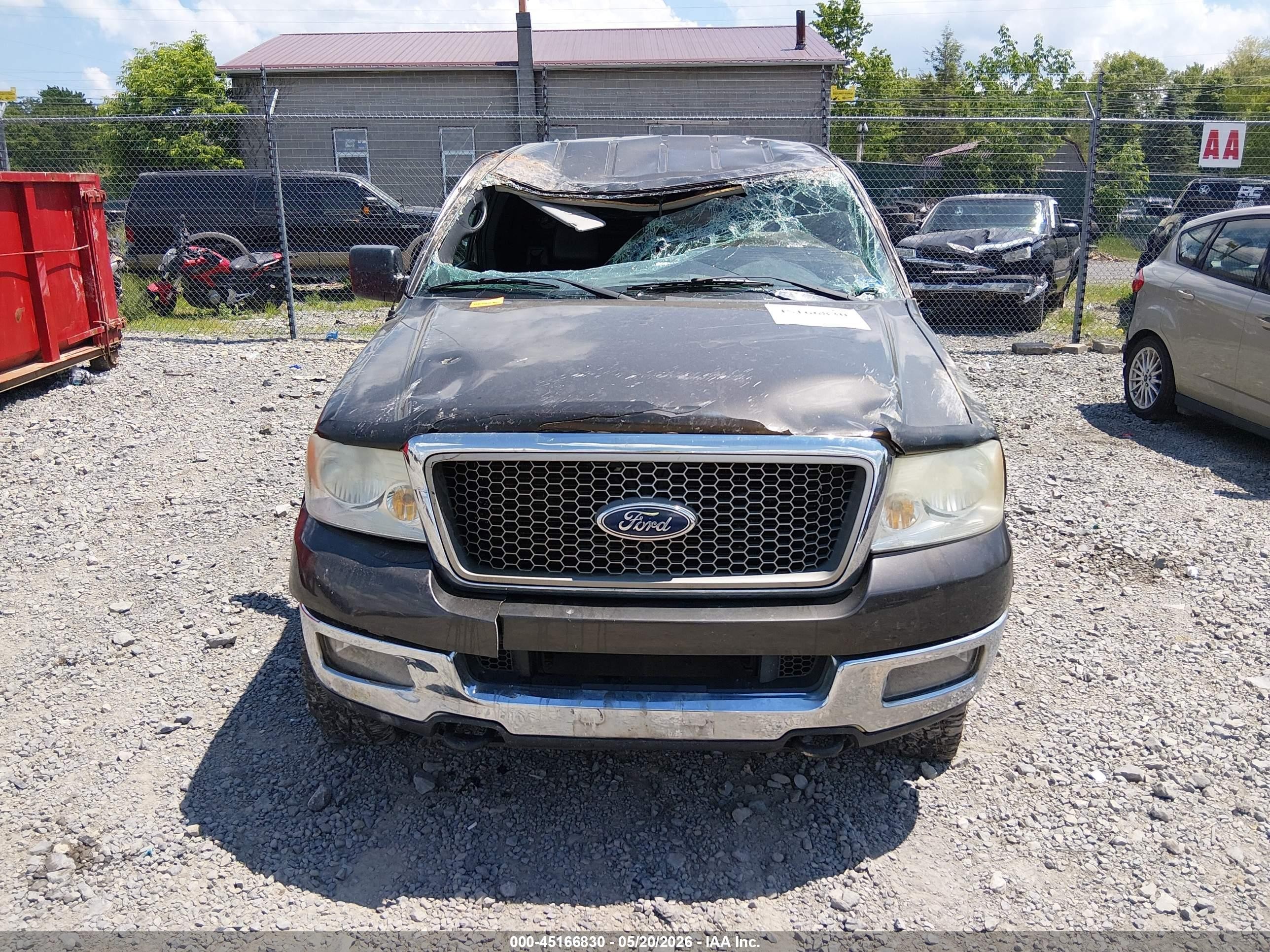 2005 Ford F-150 Fx4/lariat/xl/xlt Black vin: 1FTPX14575FB06777