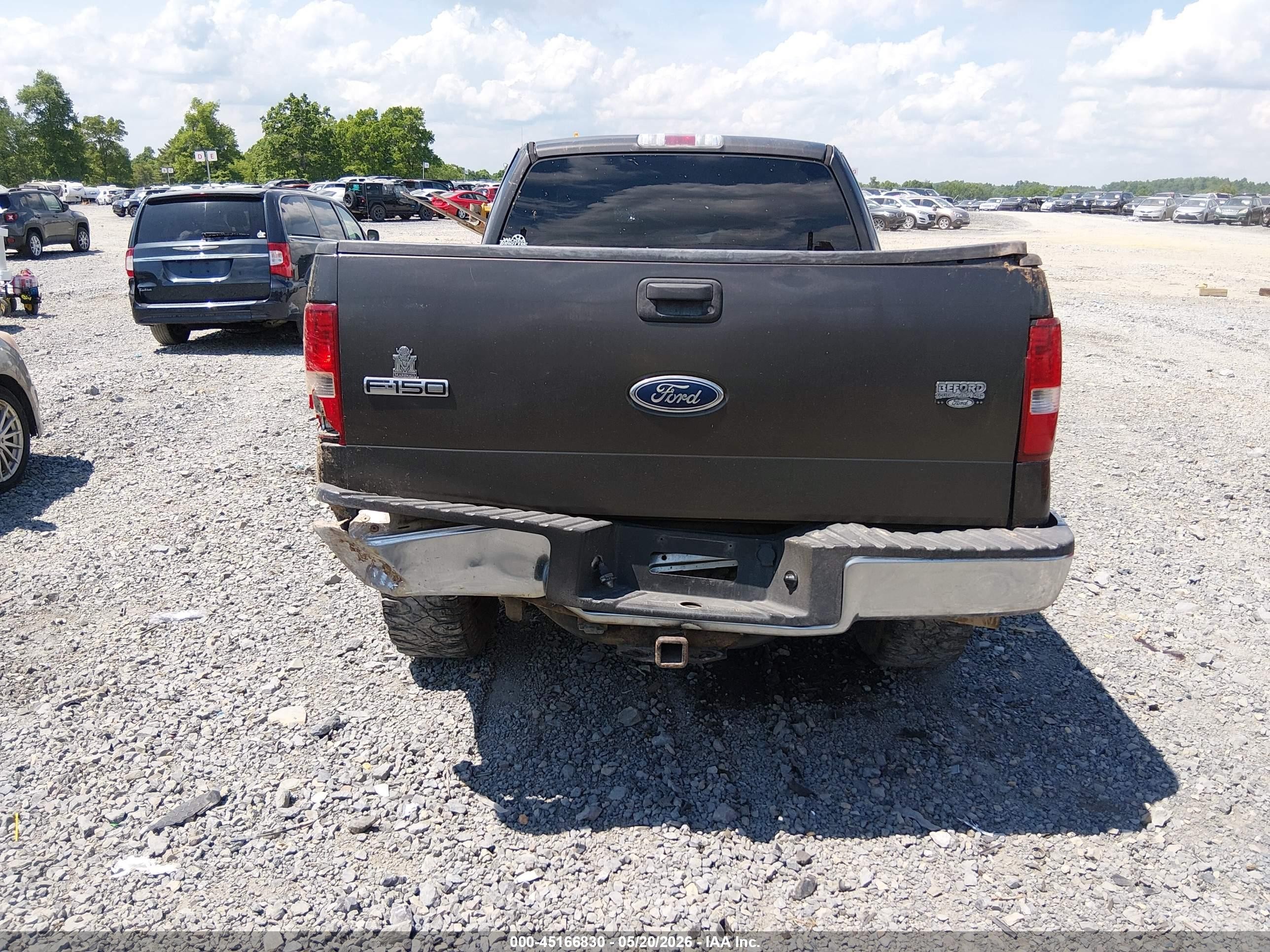 2005 Ford F-150 Fx4/lariat/xl/xlt Black vin: 1FTPX14575FB06777