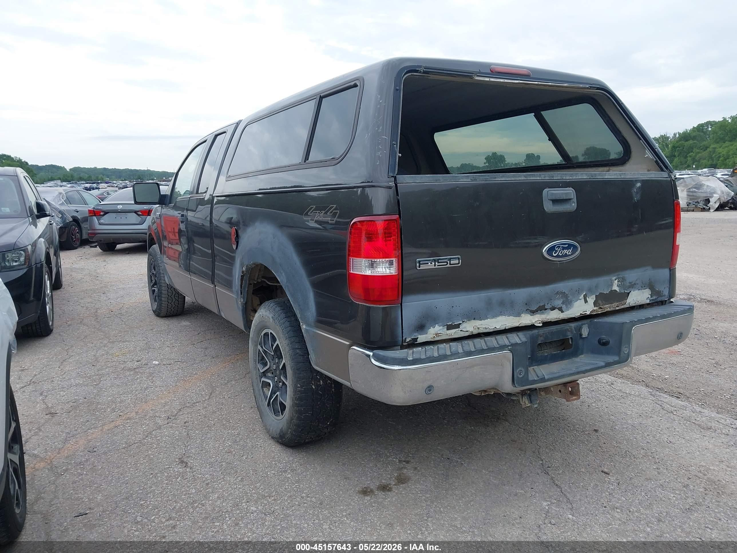 2005 Ford F-150 Fx4/lariat/xl/xlt Brown vin: 1FTPX14575NA26062