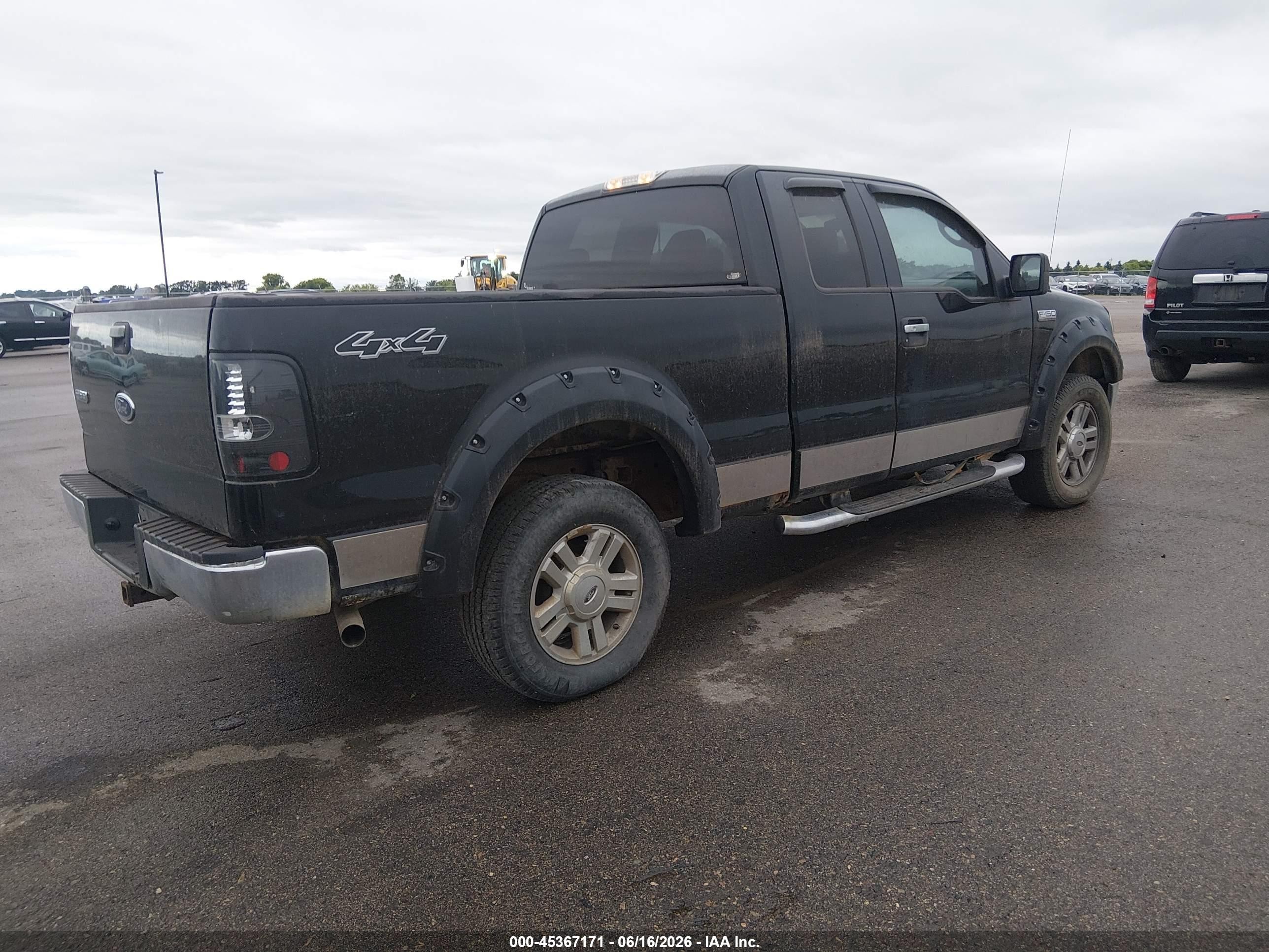 2005 Ford F-150 Fx4/lariat/xl/xlt Black vin: 1FTPX14575NA66111