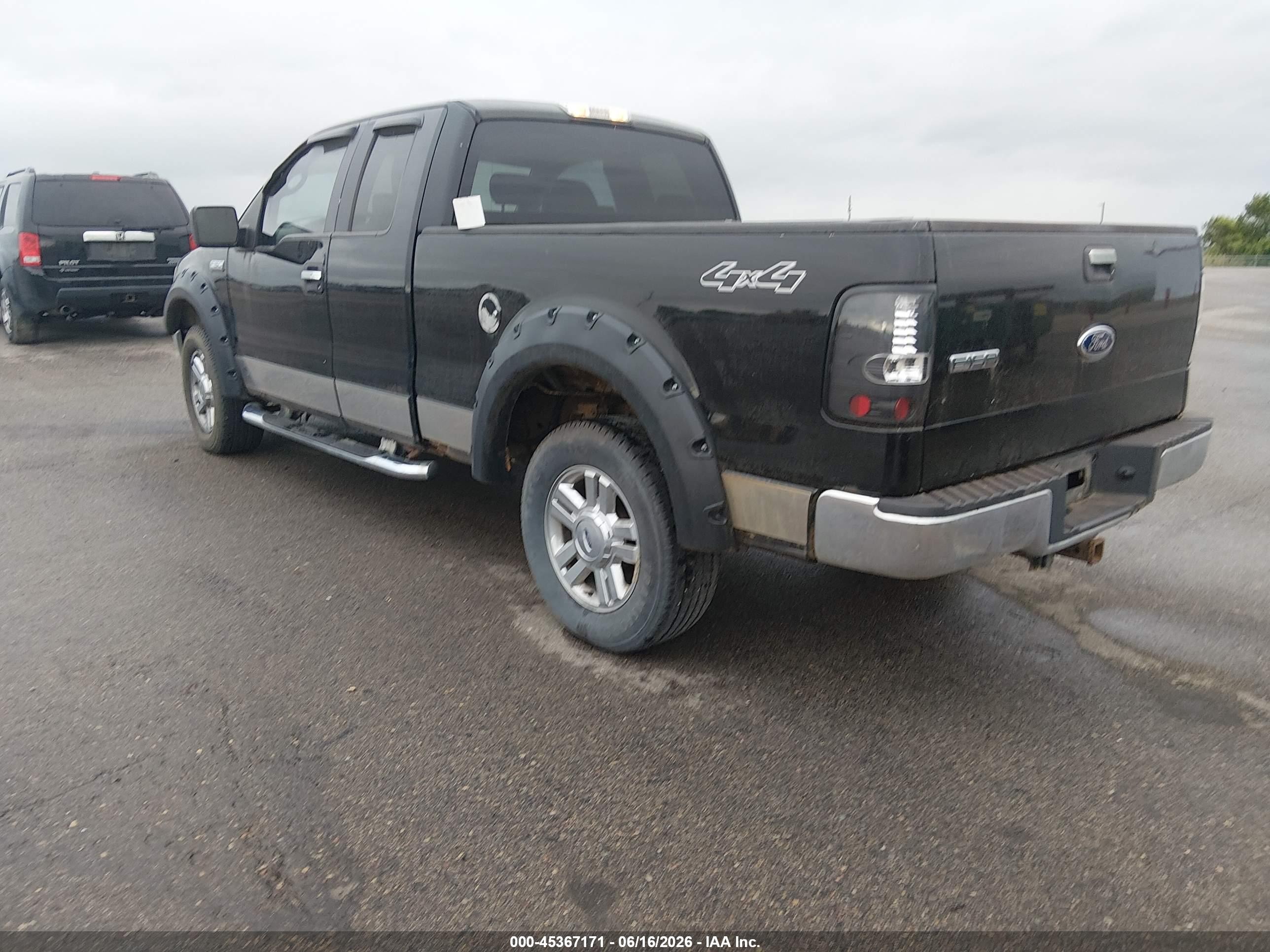 2005 Ford F-150 Fx4/lariat/xl/xlt Black vin: 1FTPX14575NA66111