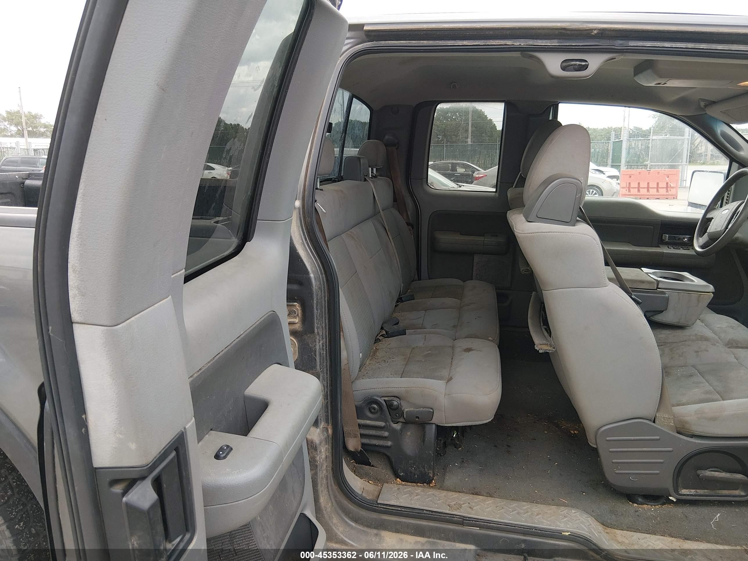 2005 Ford F-150 Fx4/lariat/xl/xlt Gray vin: 1FTPX14575NA74760