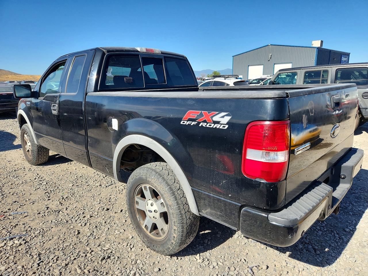 2005 Ford F150 Black vin: 1FTPX14575NB51076