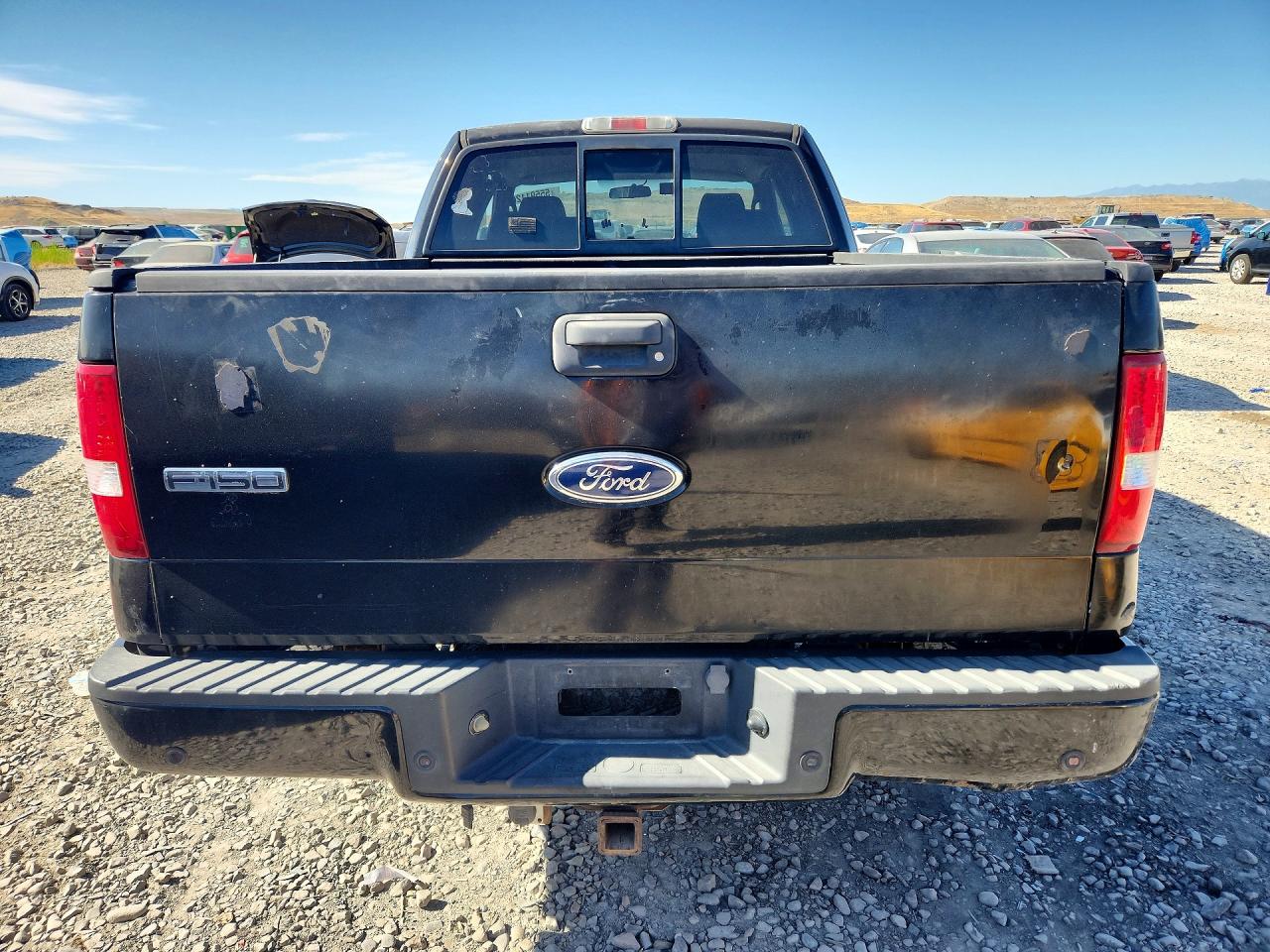 2005 Ford F150 Black vin: 1FTPX14575NB51076