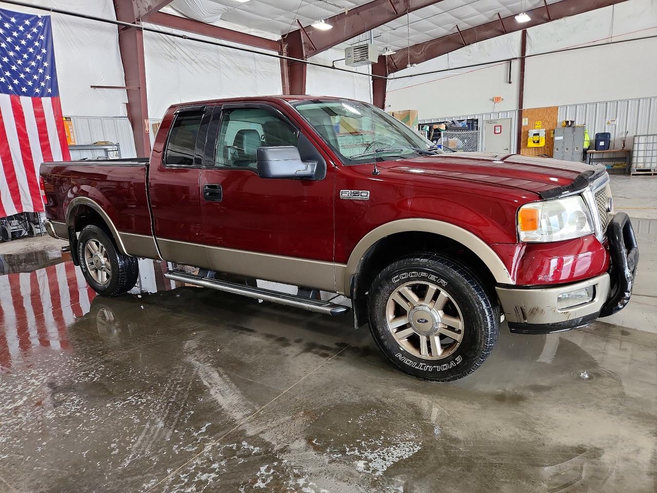 2005 Ford F150 Бордовый vin: 1FTPX14575NB64751