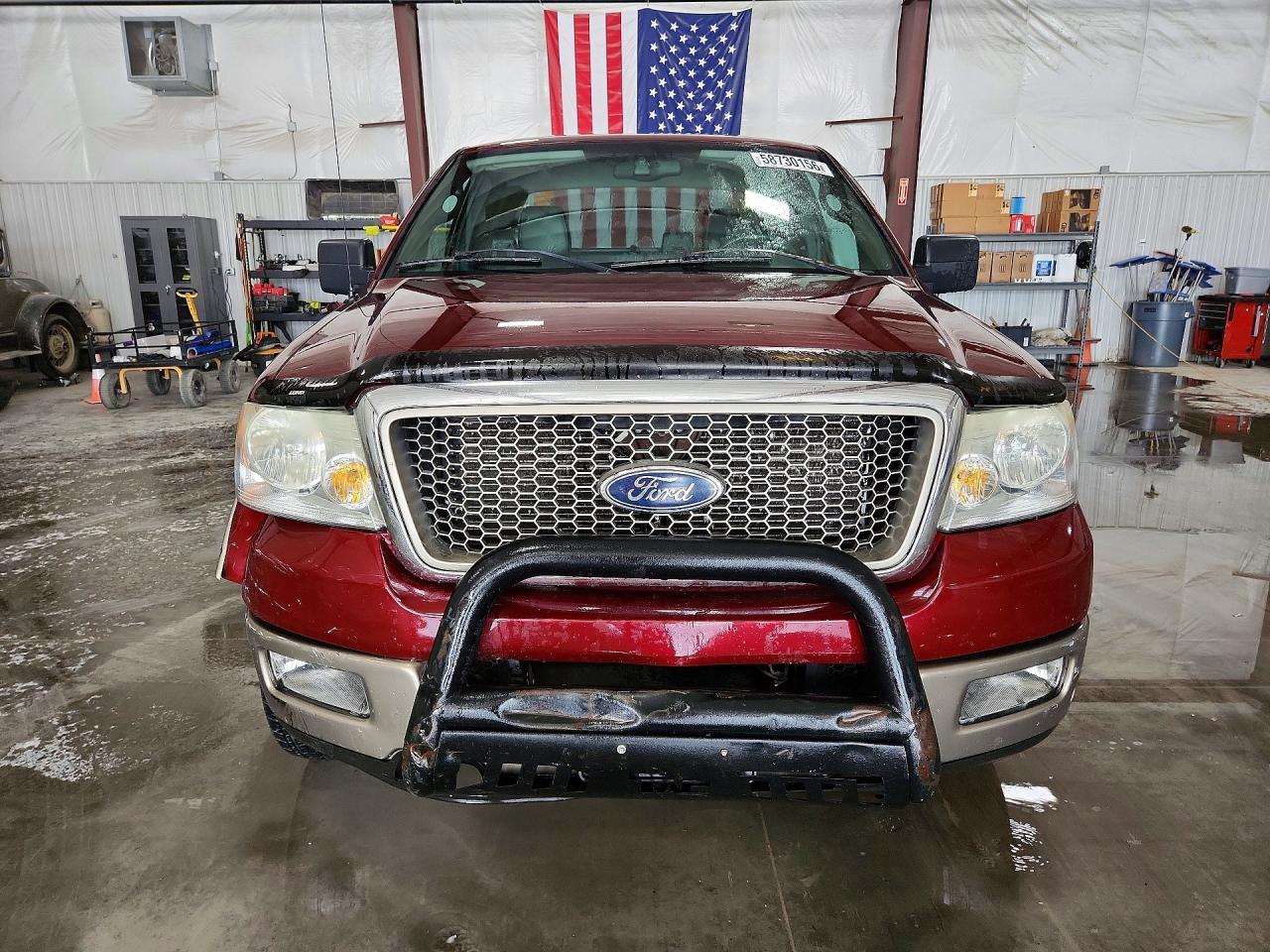2005 Ford F150 Бордовый vin: 1FTPX14575NB64751